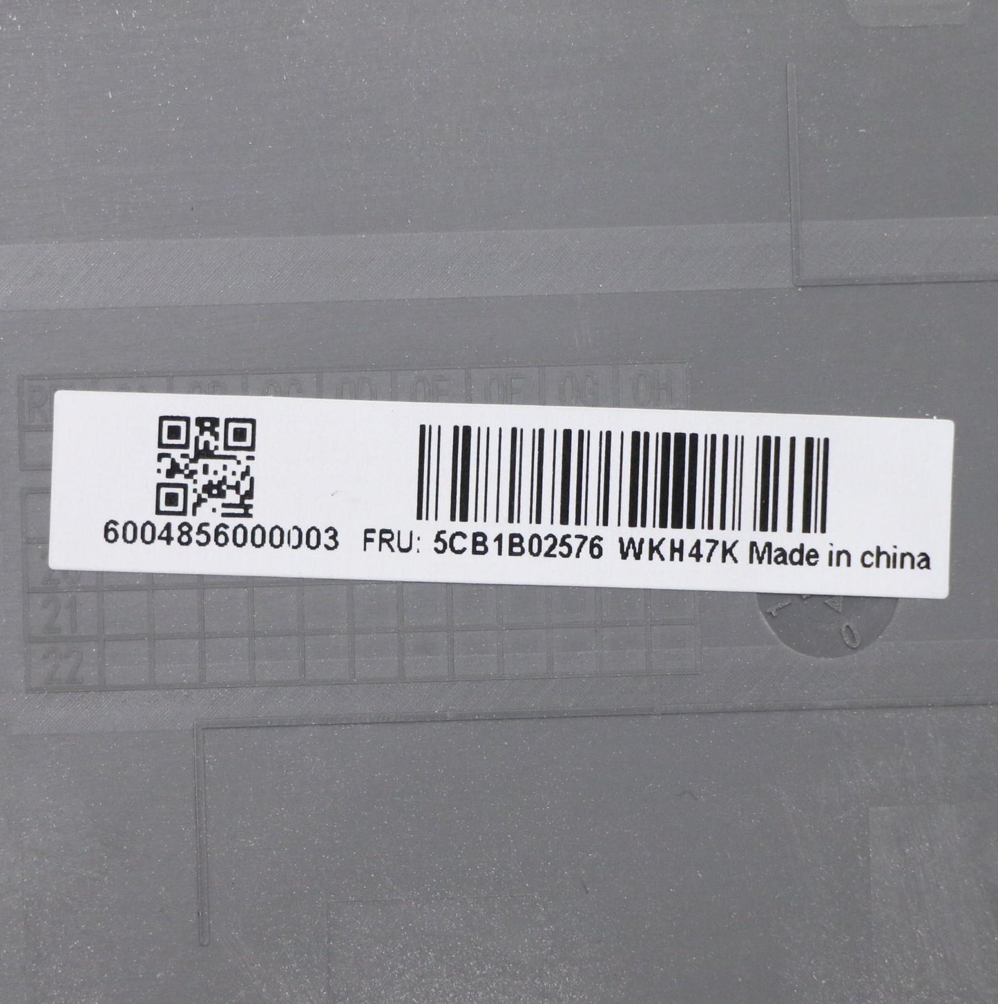 Lenovo Cover Upper Case Asm_Sws C 20V - 5CB1B02576