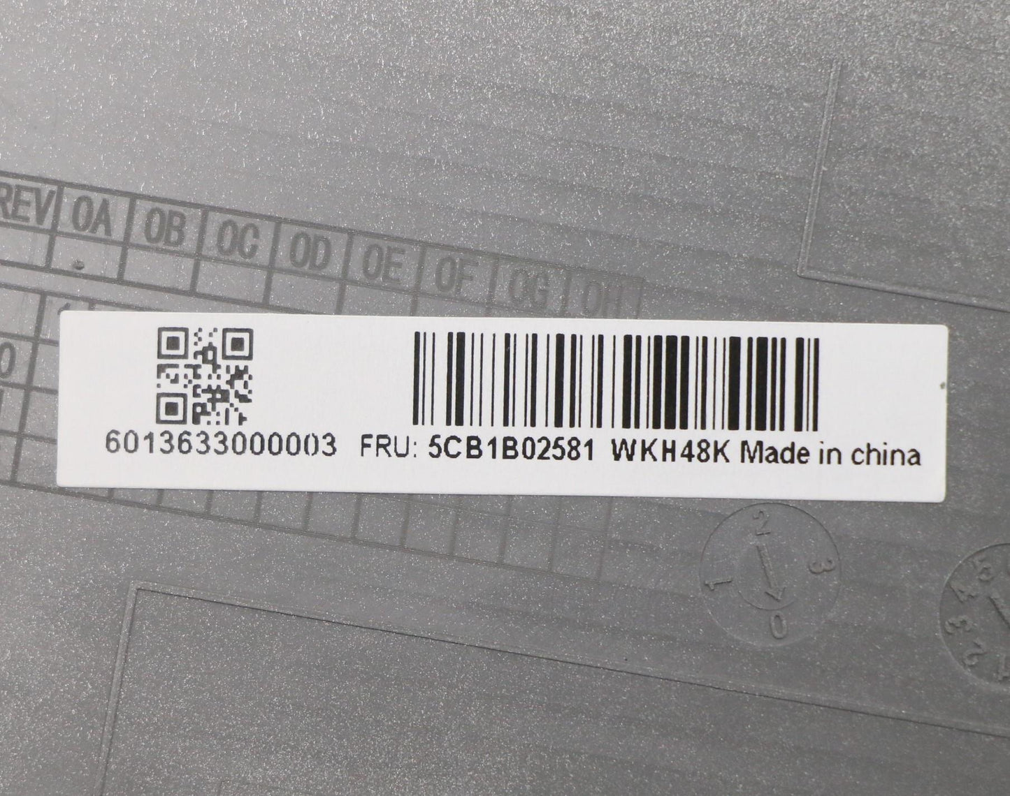 Lenovo Cover Upper Case Asm_Ukr C 20V - 5CB1B02581