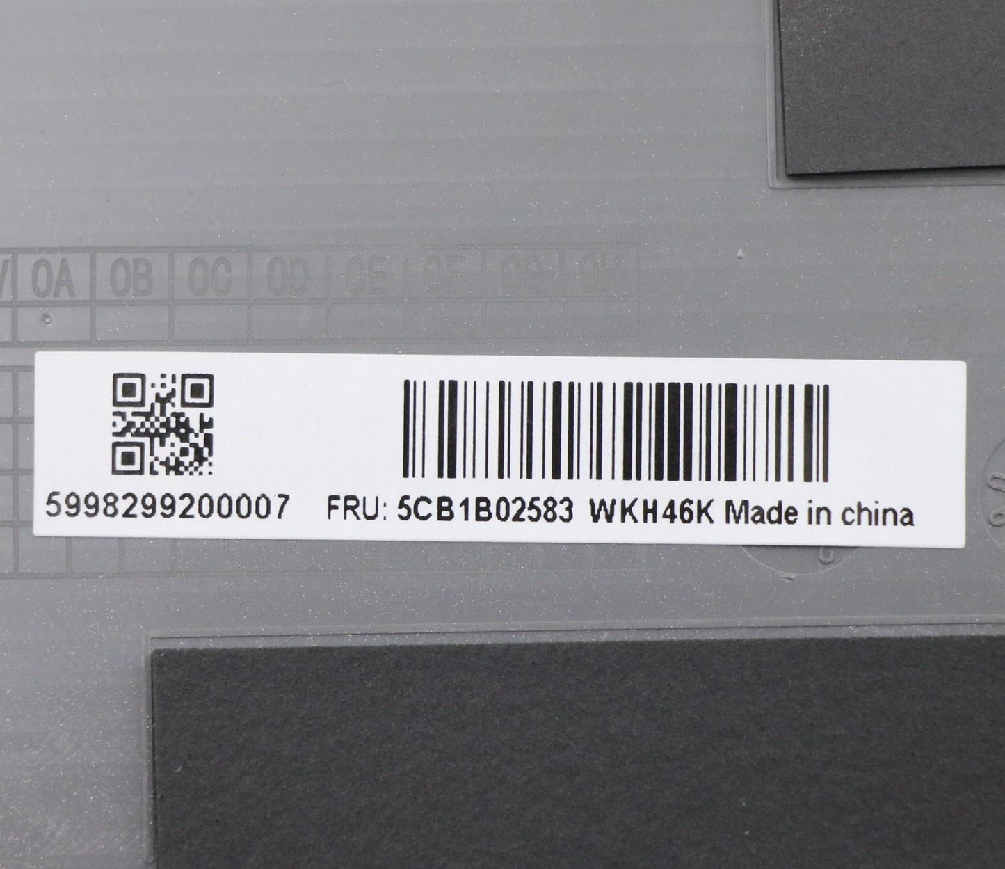 Lenovo Cover Upper Case Asm_Eng C 20V - 5CB1B02583