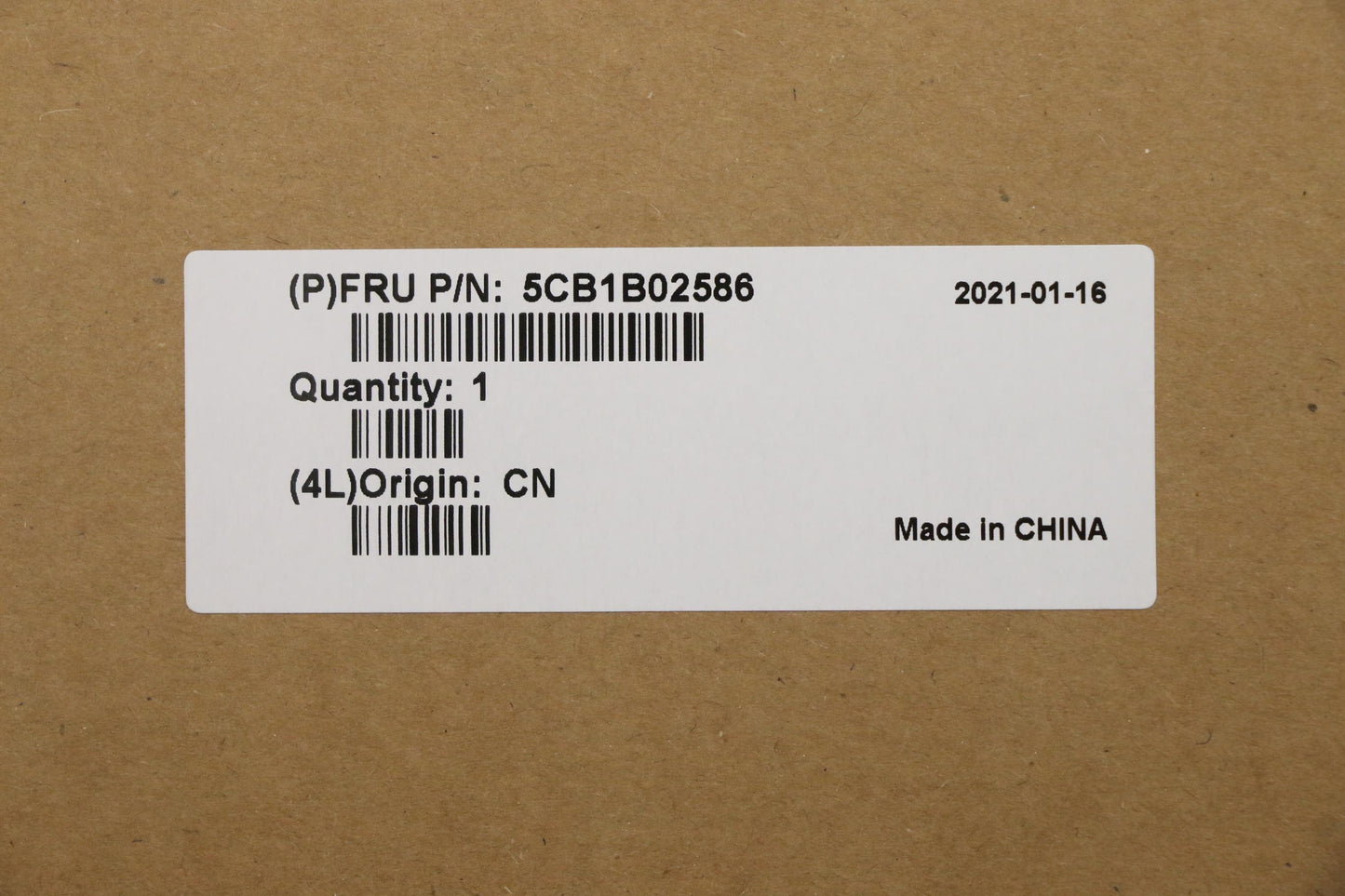 Lenovo Cover Upper Case Asm_Kor C 20V - 5CB1B02586