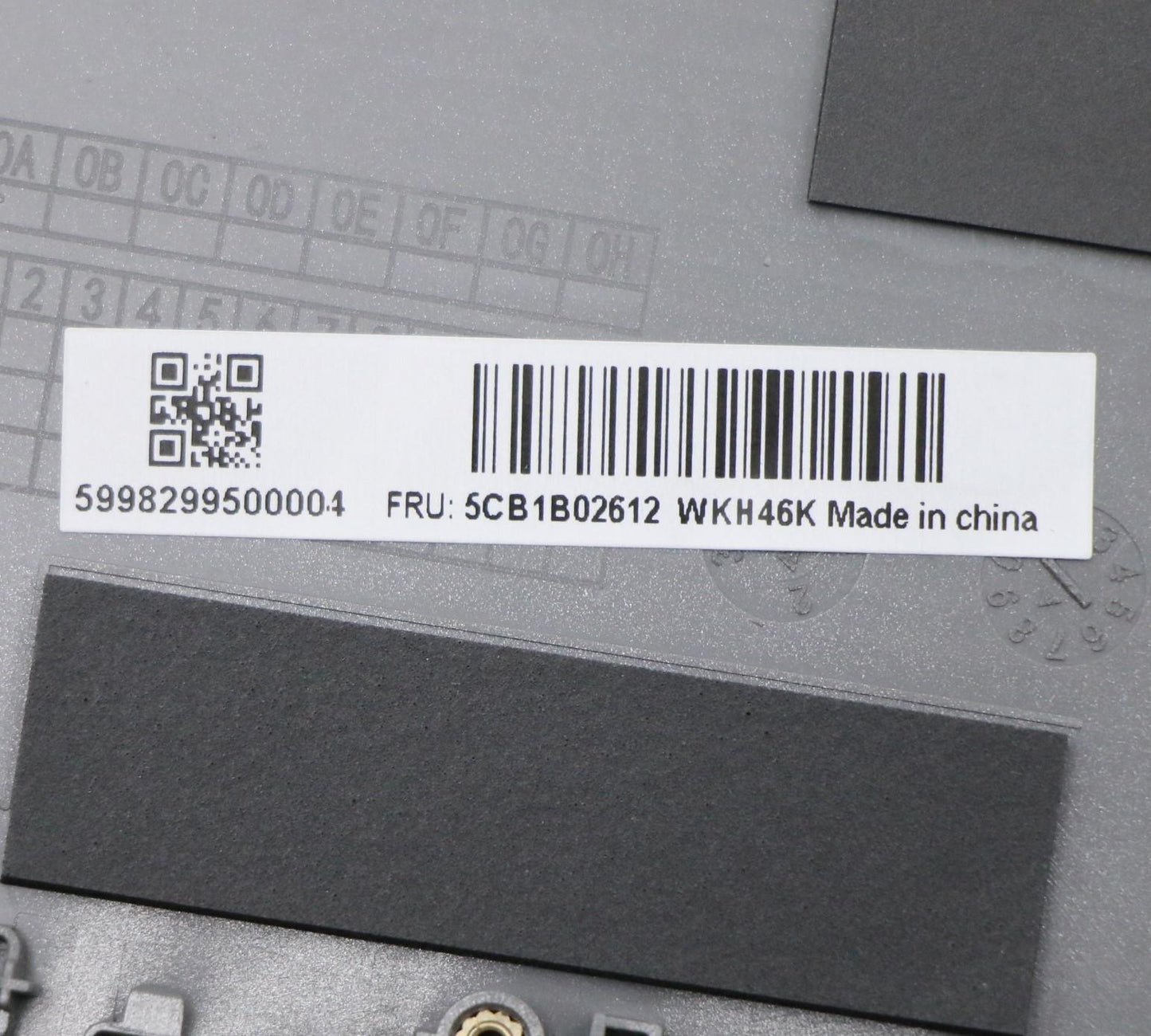 Lenovo Cover Upper Case Asm_Jpn C 20V - 5CB1B02612