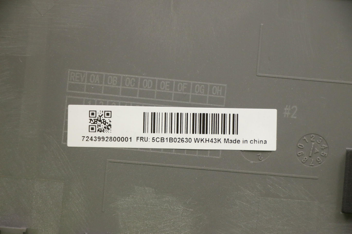 Lenovo Cover Upper Case Asm_La Spa C - 5CB1B02630