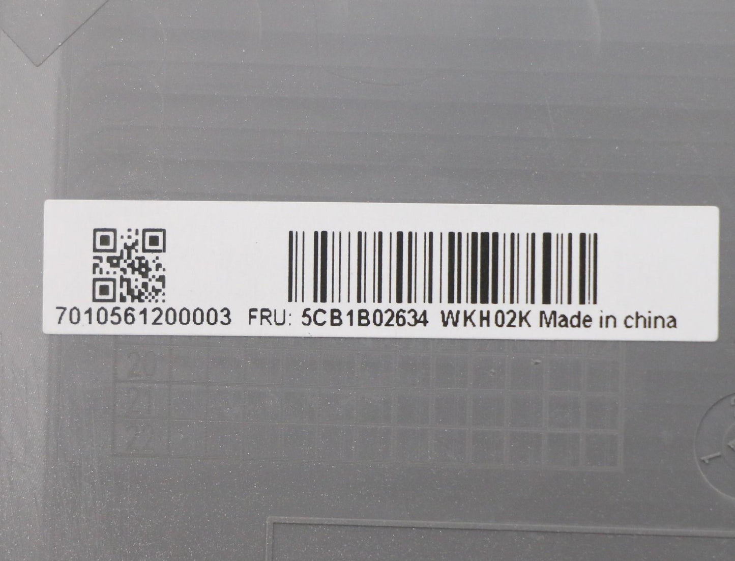 Lenovo Cover Upper Case Asm_Ger C 20V - 5CB1B02634
