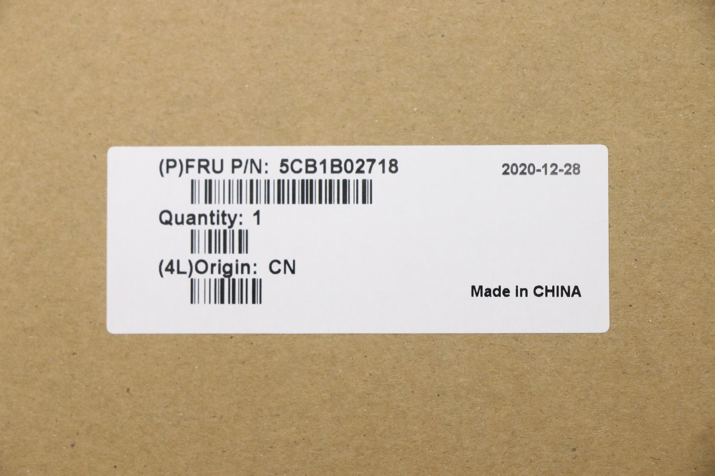 Lenovo Cover Uppercase Asm B 82Gk Eng - 5CB1B02718