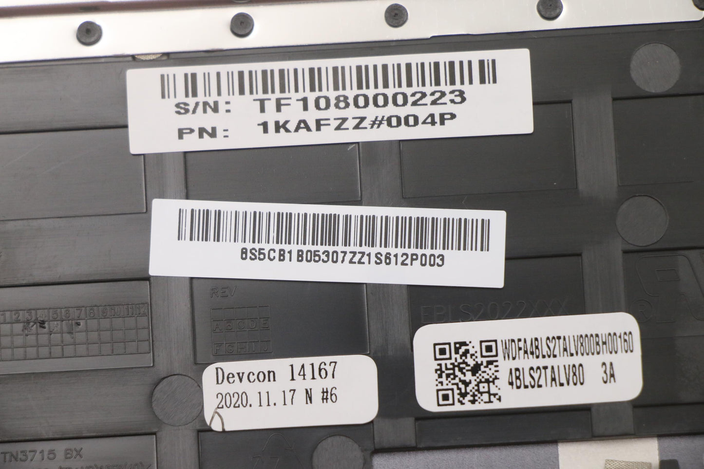 Lenovo Cover Upper Case Asm_Ch Q82A3 - 5CB1B05307