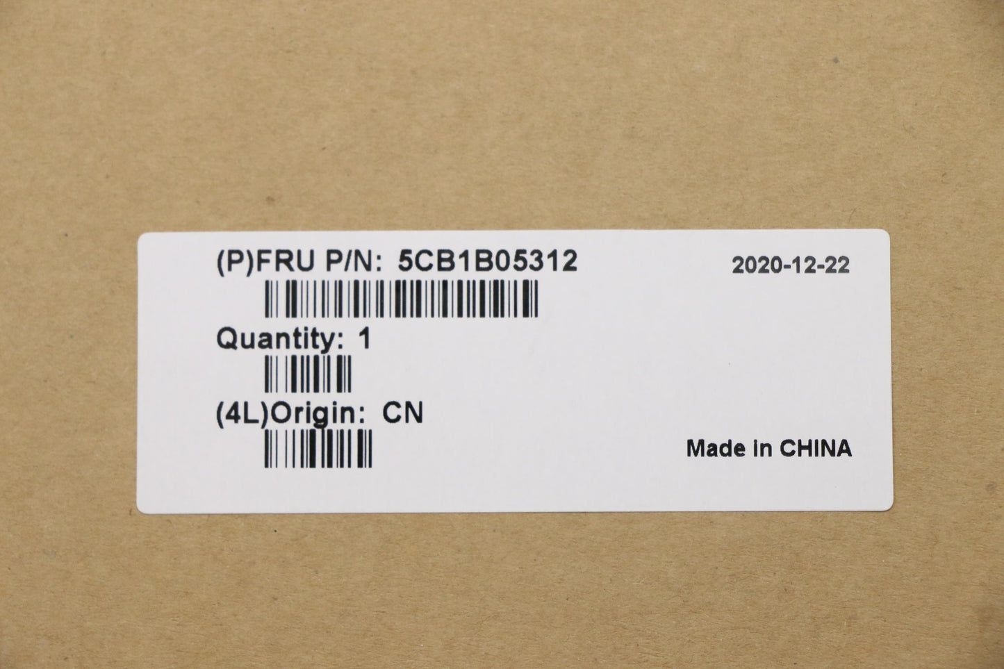 Lenovo Cover Upper Case Asm_Ar-E Q 82 - 5CB1B05312
