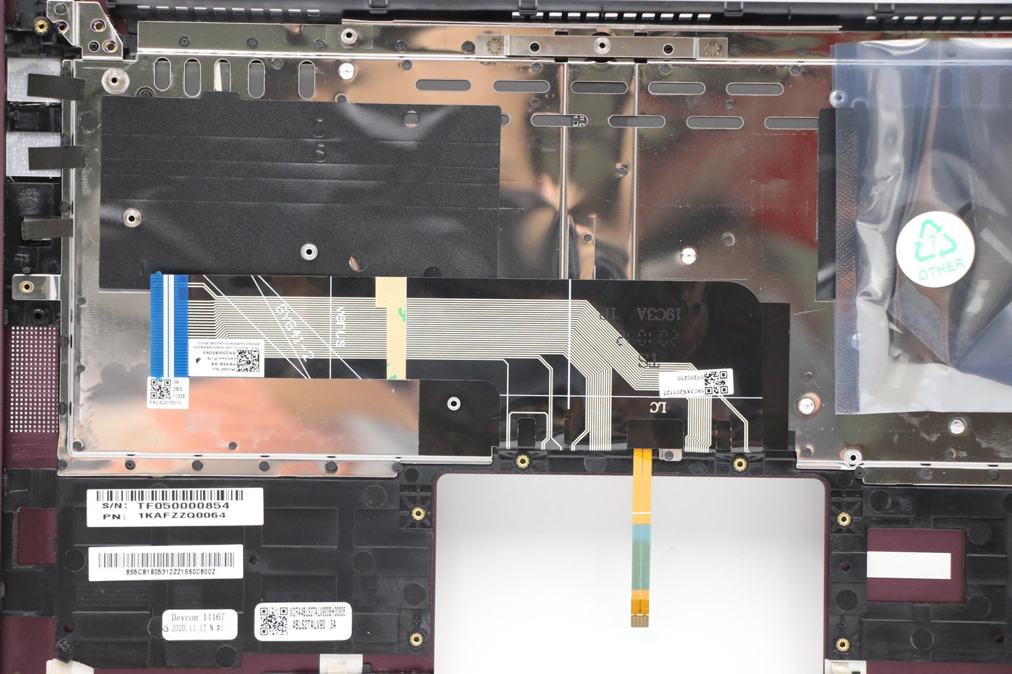 Lenovo Cover Upper Case Asm_Ar-E Q 82 - 5CB1B05312