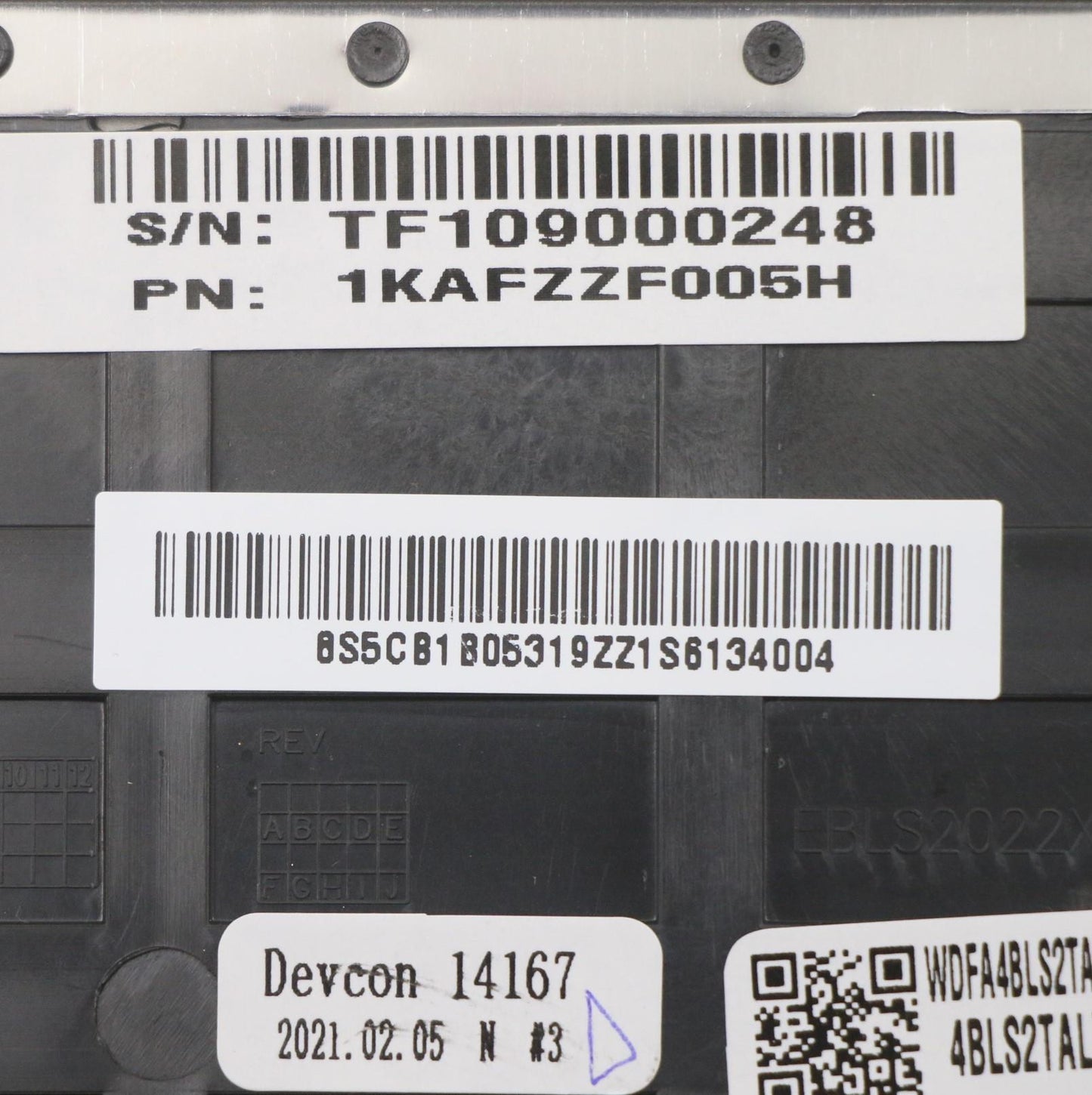 Lenovo Cover Upper Case Asm_Fr Q 82A3 - 5CB1B05319