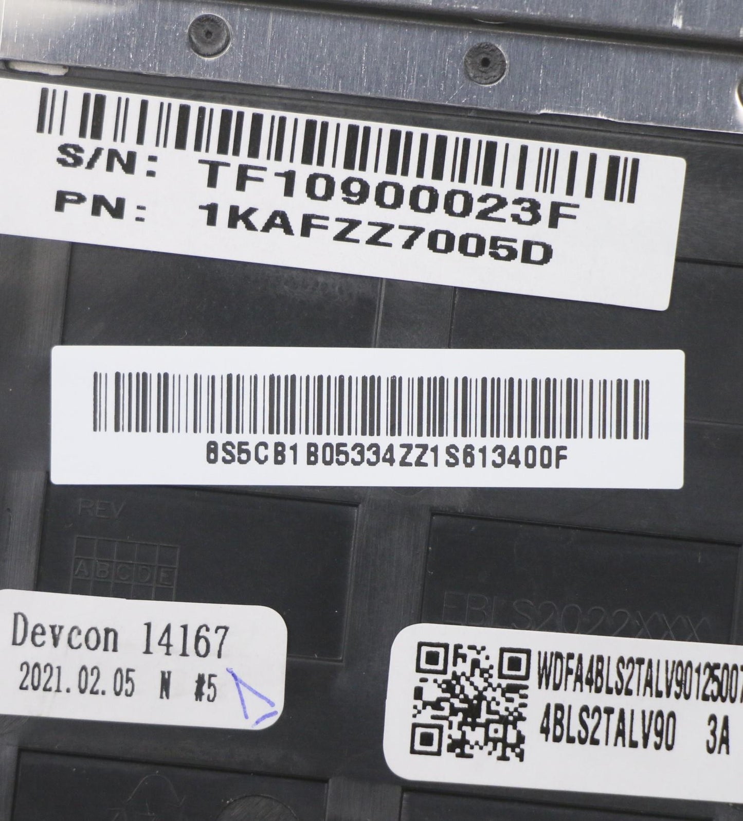 Lenovo Cover Upper Case Asm_Ru Q 82A3 - 5CB1B05334