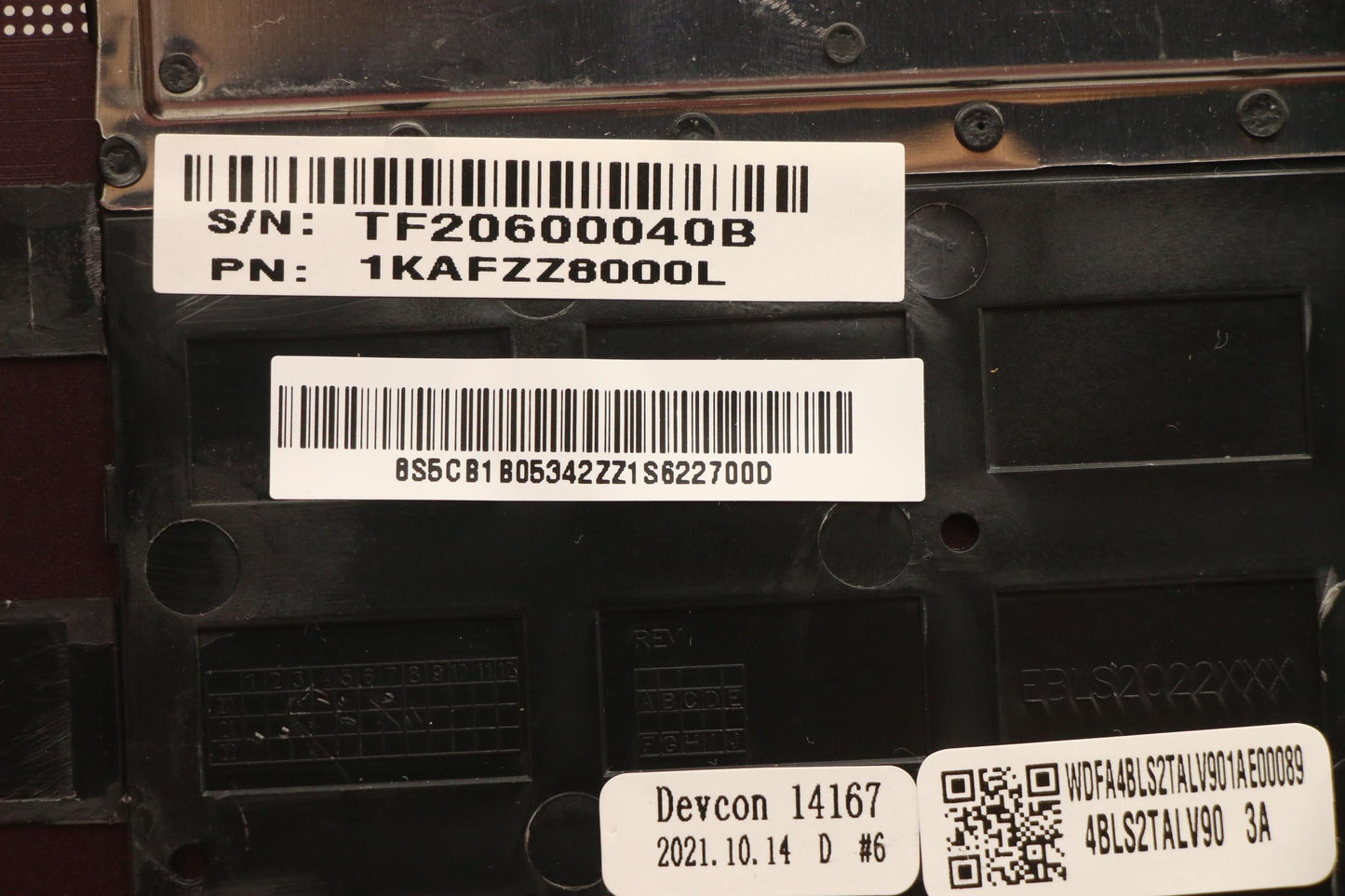 Lenovo Cover Upper Case Asm_Ukr Q 82A - 5CB1B05342