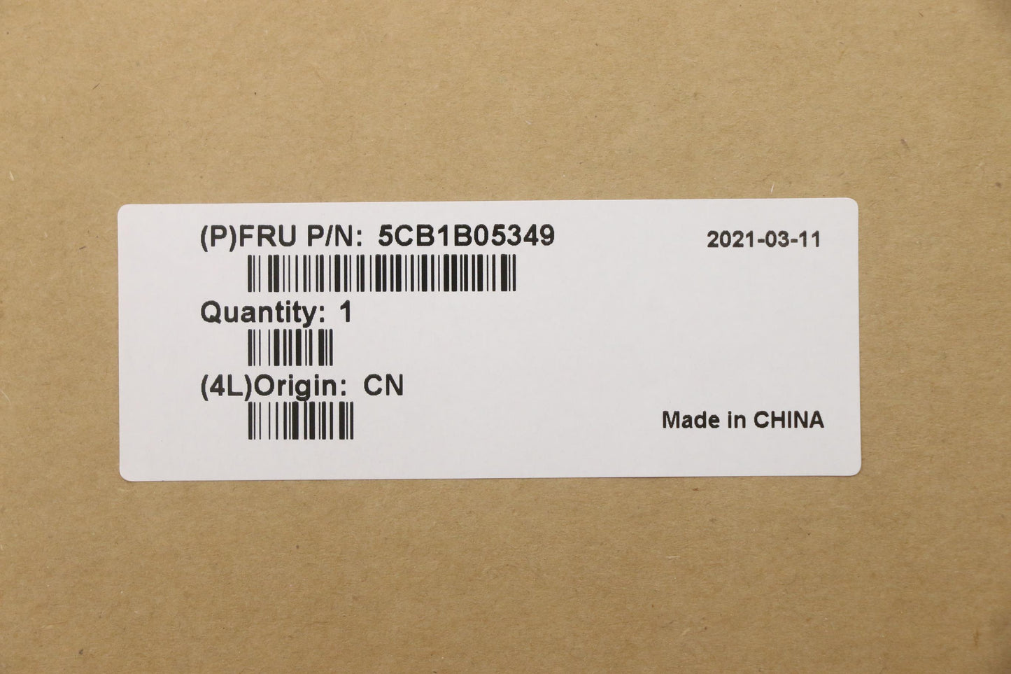Lenovo Cover Upper Case Asm_Us Inte Q - 5CB1B05349