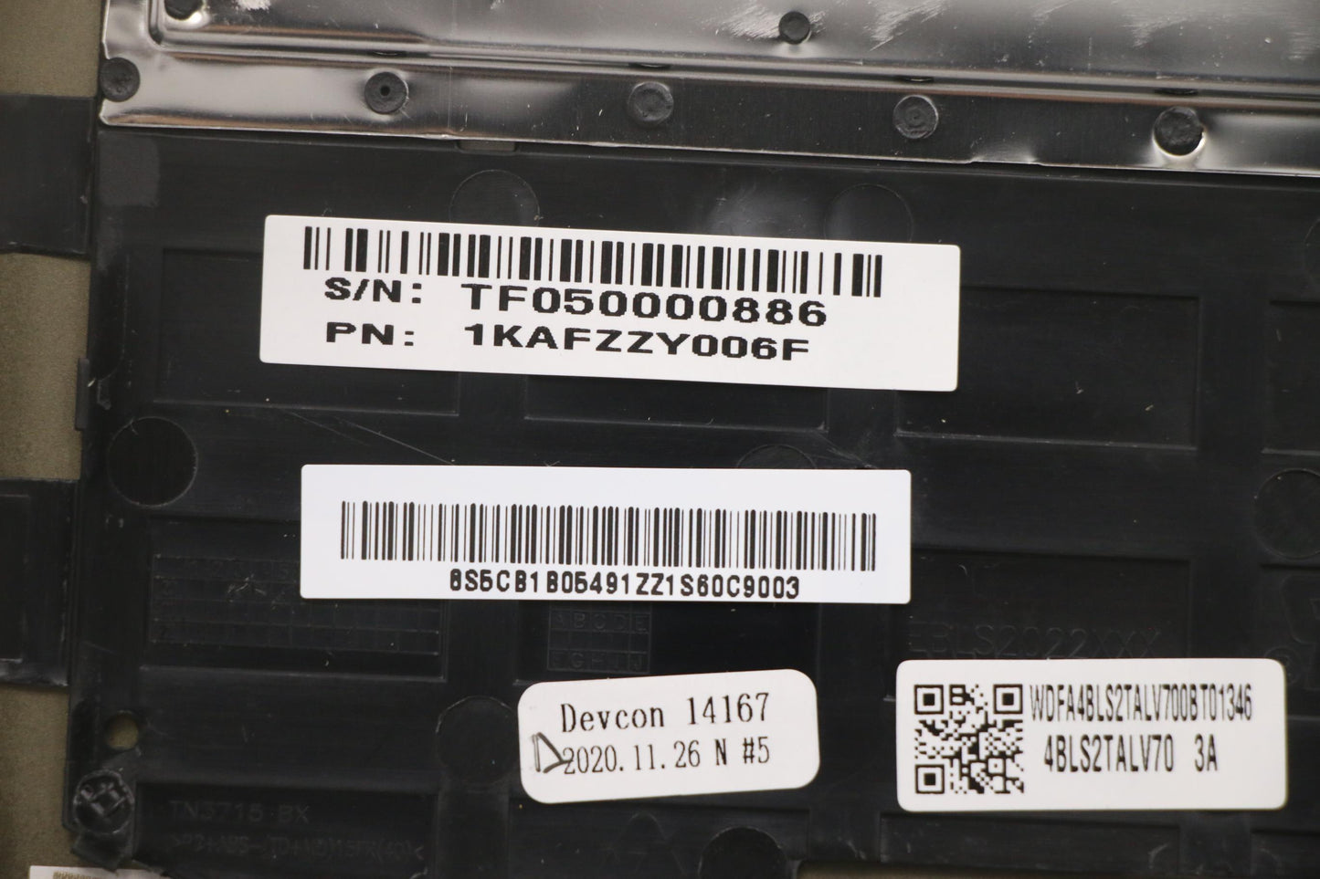 Lenovo Cover Upper Case Asm_Ko Q 82A3 - 5CB1B05491