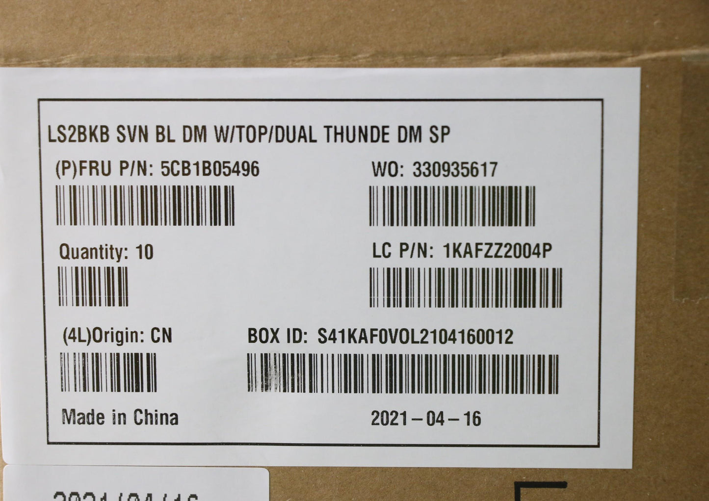 Lenovo Cover Upper Case Asm_Sa Q 82A3 - 5CB1B05496