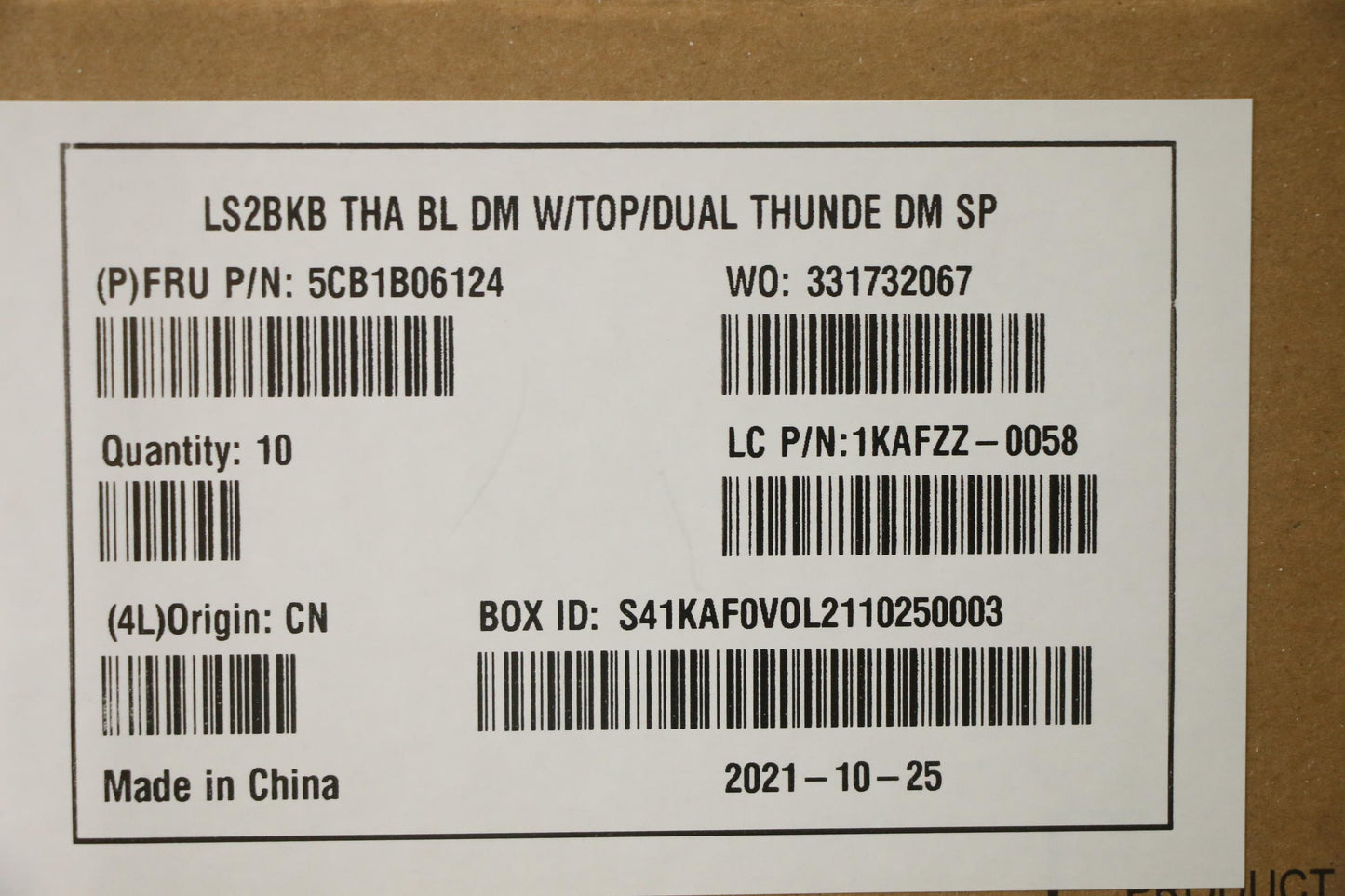 Lenovo Cover Upper Case Asm_Ti Q 82A3 - 5CB1B06124