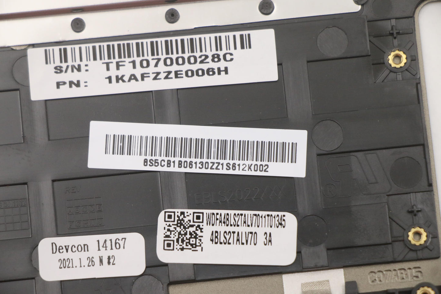 Lenovo Cover Upper Case Asm_Uk Q 82A3 - 5CB1B06130