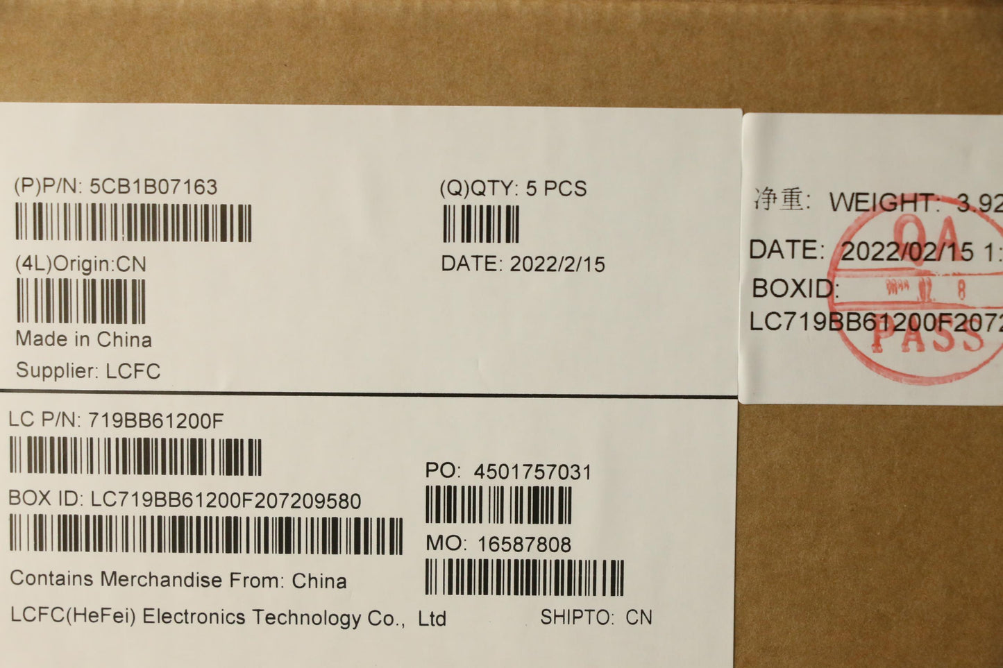Lenovo Cover Uppercaseasm_Fra/Aral20V - 5CB1B07163