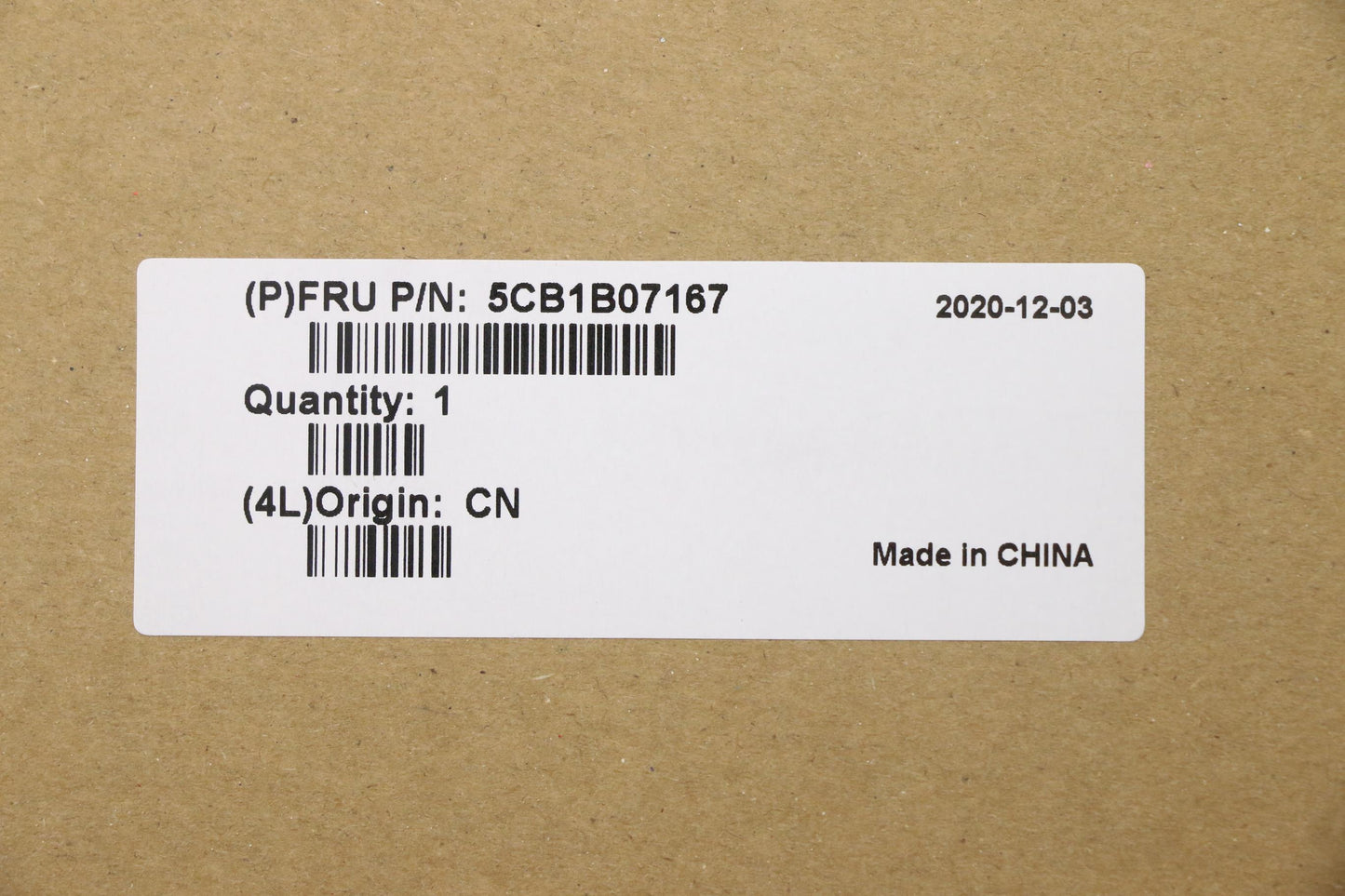 Lenovo Cover Upper Case Asm_Ita L20V3 - 5CB1B07167