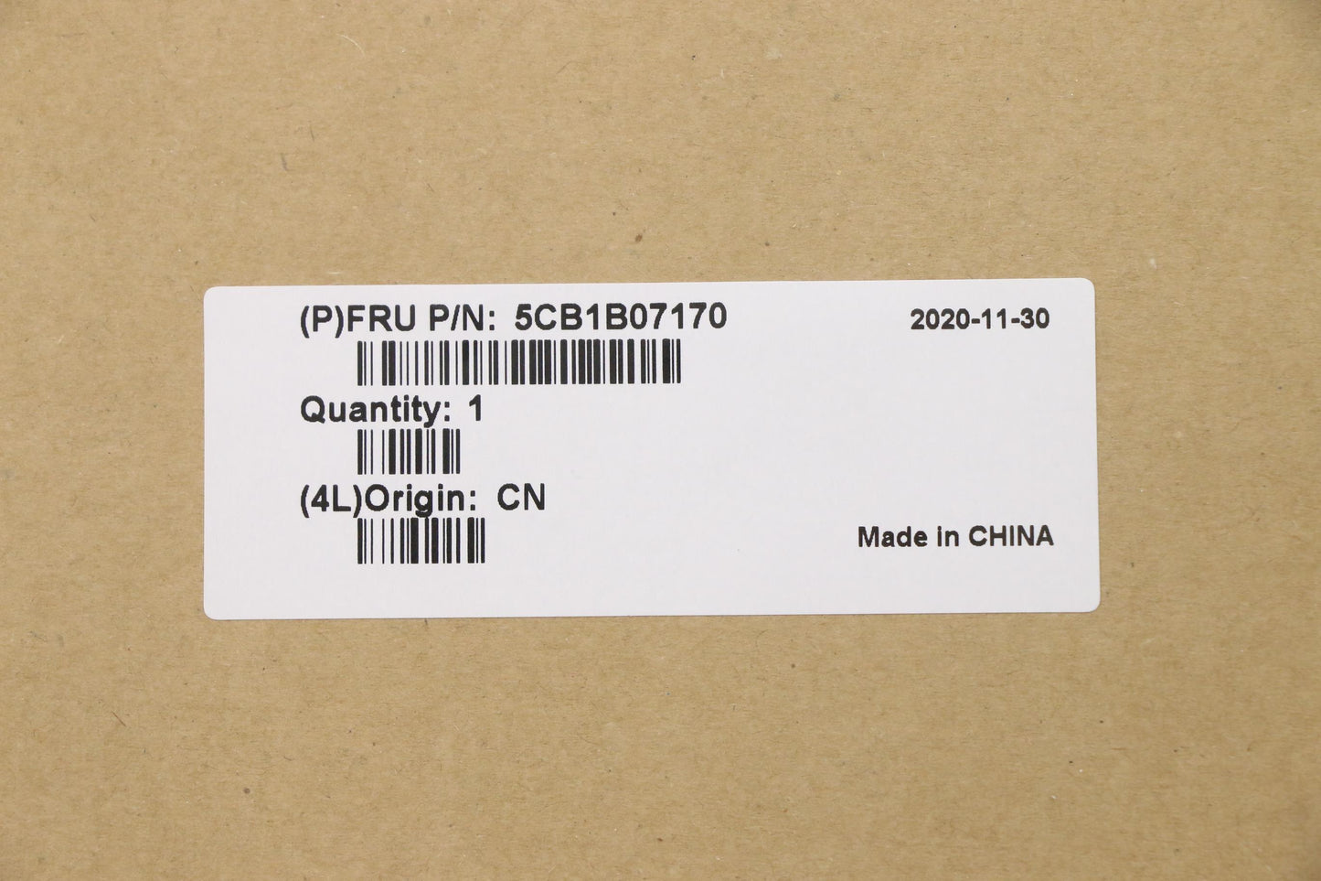 Lenovo Cover Upper Case Asm_Hbw L20V3 - 5CB1B07170