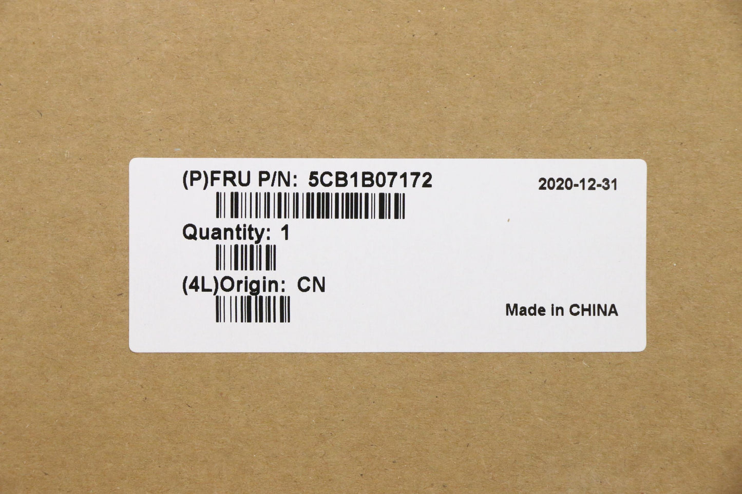 Lenovo Cover Upper Case Asm_Ger L20V3 - 5CB1B07172