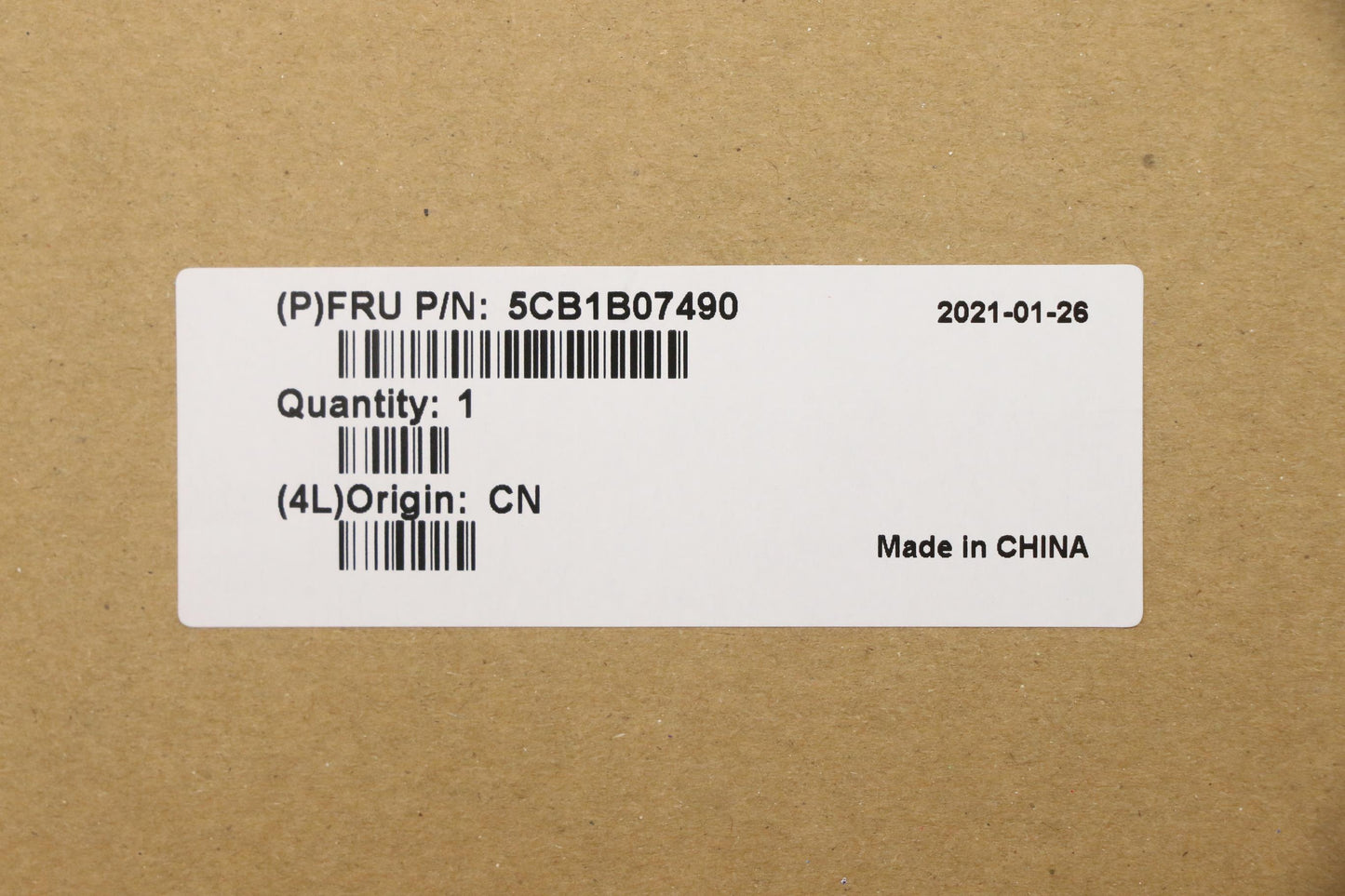 Lenovo Cover Uppercaseasm_Fra/Engl20V - 5CB1B07490