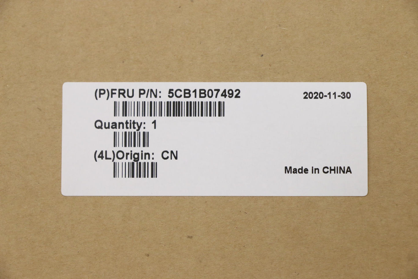 Lenovo Cover Upper Case Asm_Por L20V3 - 5CB1B07492