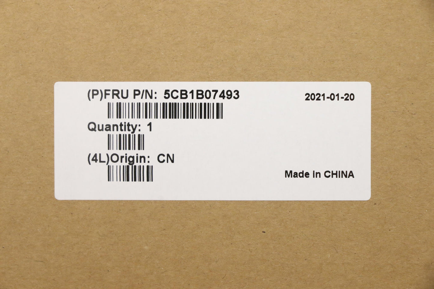 Lenovo Cover Upper Case Asm_Rus L20V3 - 5CB1B07493