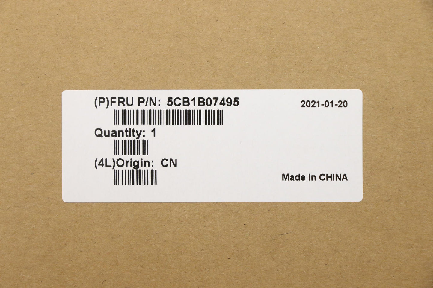 Lenovo Cover Upper Case Asm_Spa L20V3 - 5CB1B07495