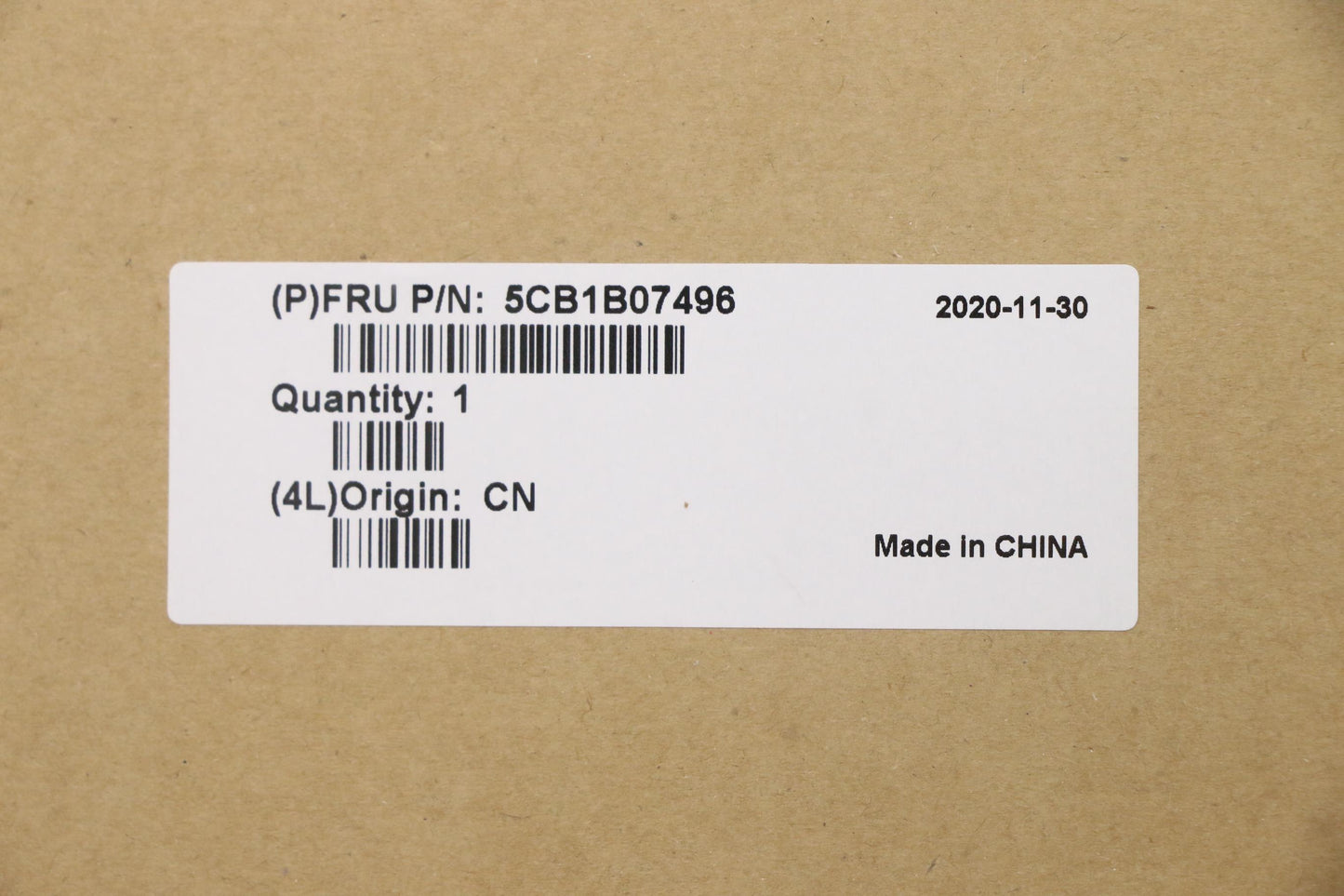 Lenovo Cover Upper Case Asm_Sws L20V3 - 5CB1B07496