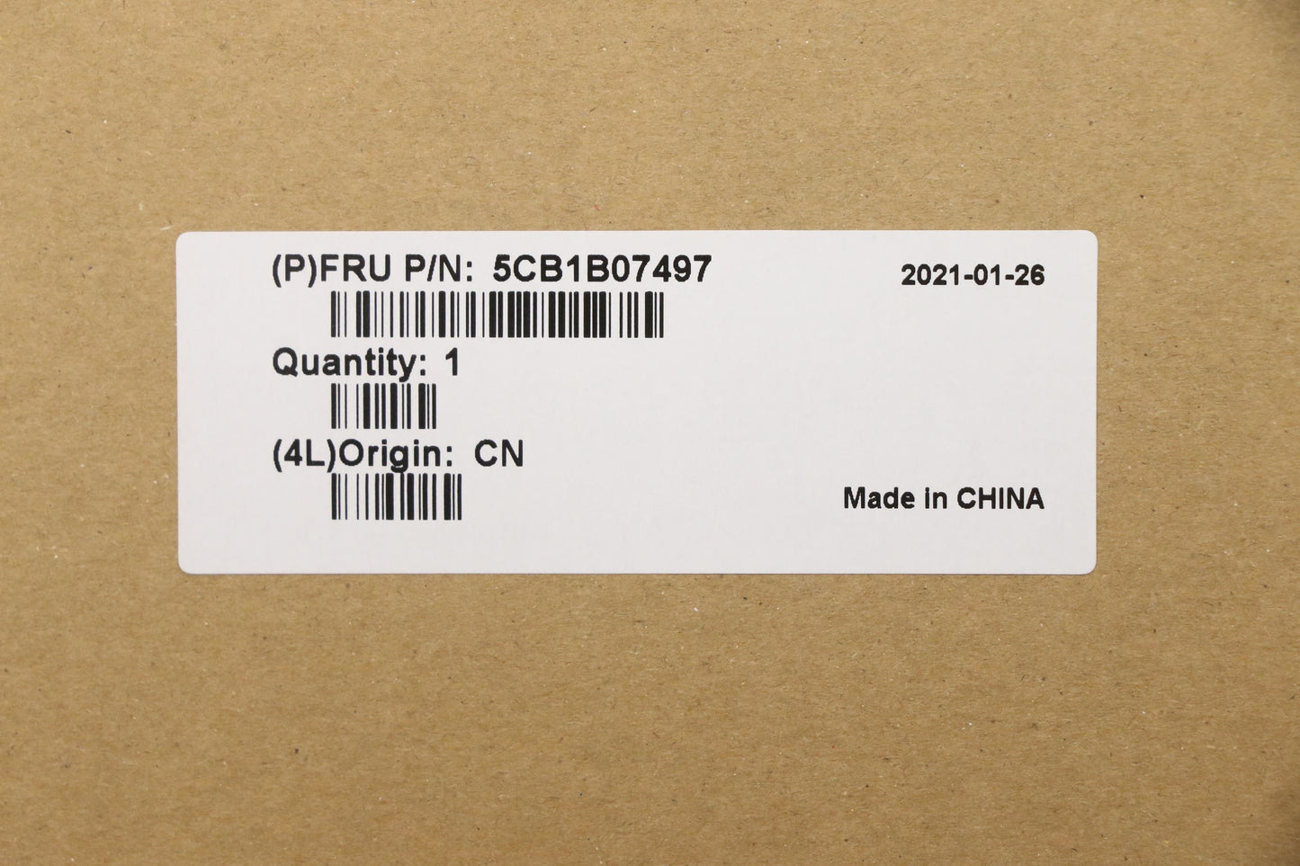 Lenovo Cover Upper Case Asm_Tc L20V3 - 5CB1B07497