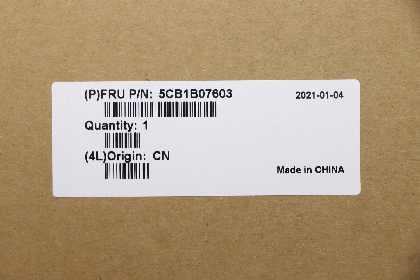 Lenovo Cover Upper Case Asm_Eng L20V3 - 5CB1B07603