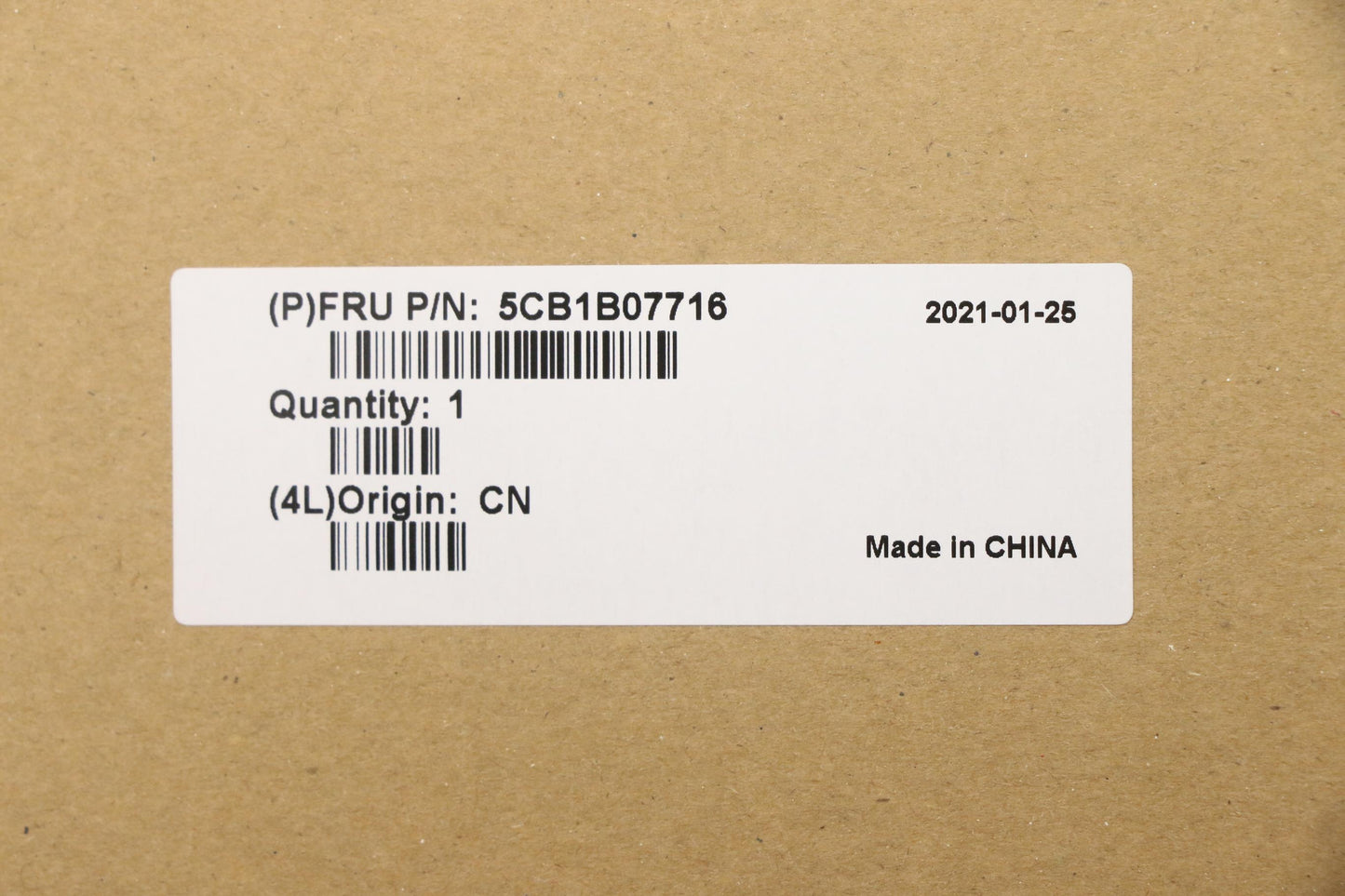 Lenovo Cover Upper Case Asm_Ukr L20V3 - 5CB1B07716