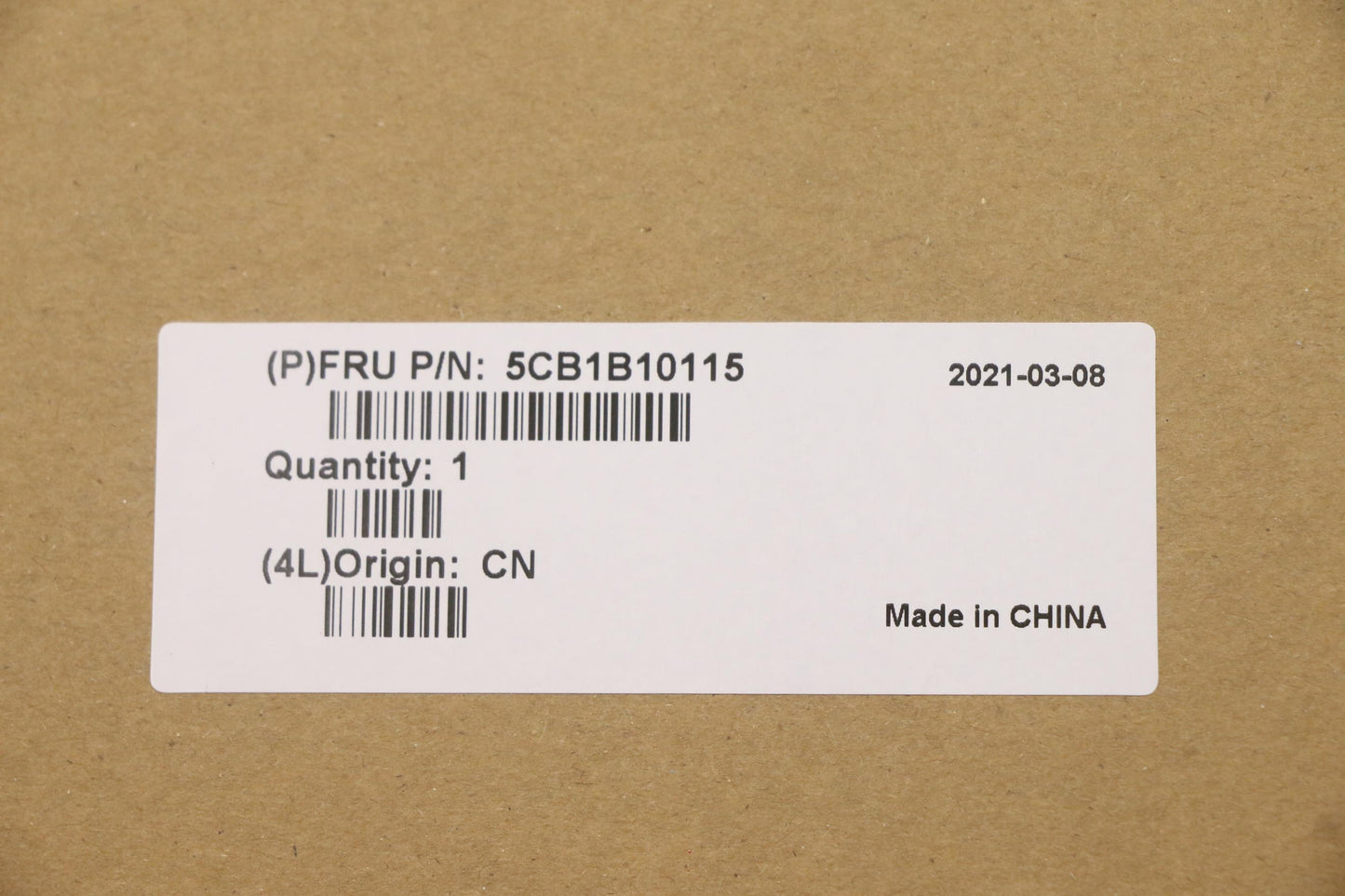 Lenovo Cover Upper Case Asm_Us Inte Q - 5CB1B10115
