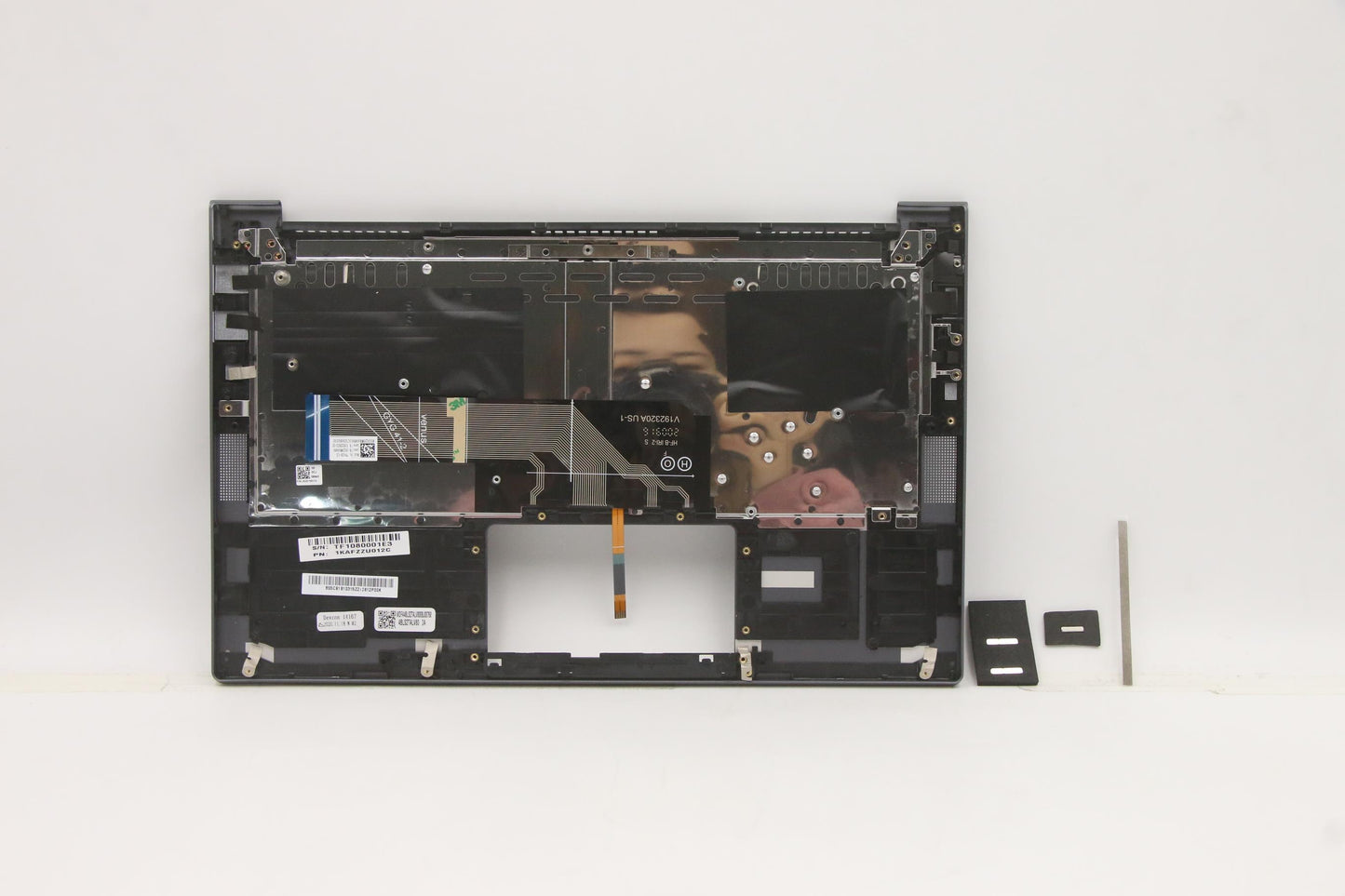 Lenovo C-Cover with Keyboard, USA English Layout, Grey, Backlit - 5CB1B10315