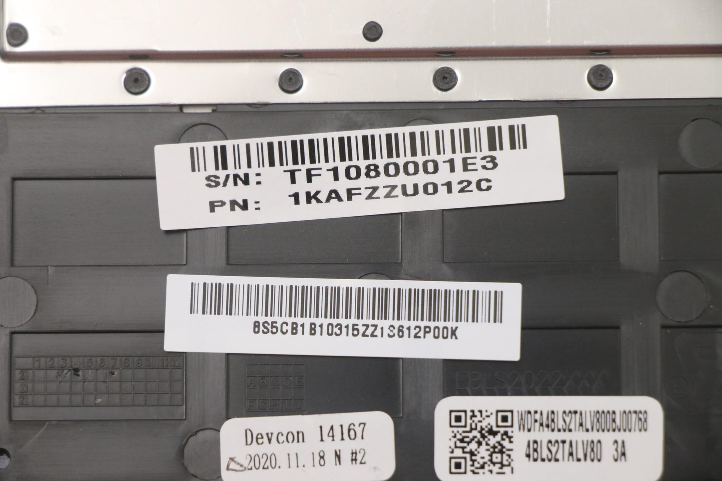 Lenovo C-Cover with Keyboard, USA English Layout, Grey, Backlit - 5CB1B10315