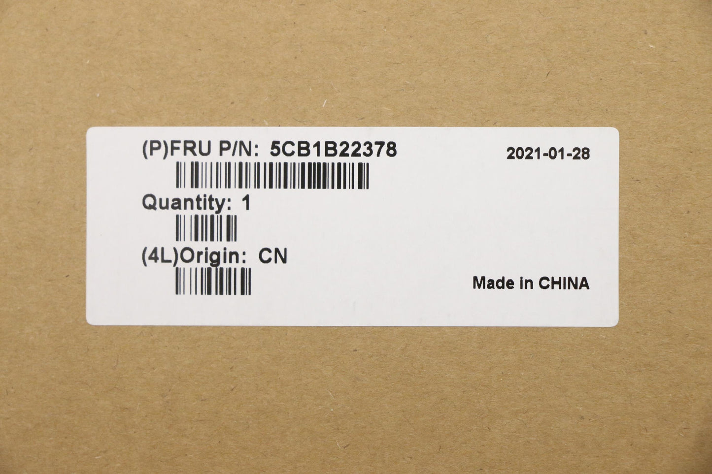 Lenovo Cover Upper Case Asm_Euro Eng - 5CB1B22378