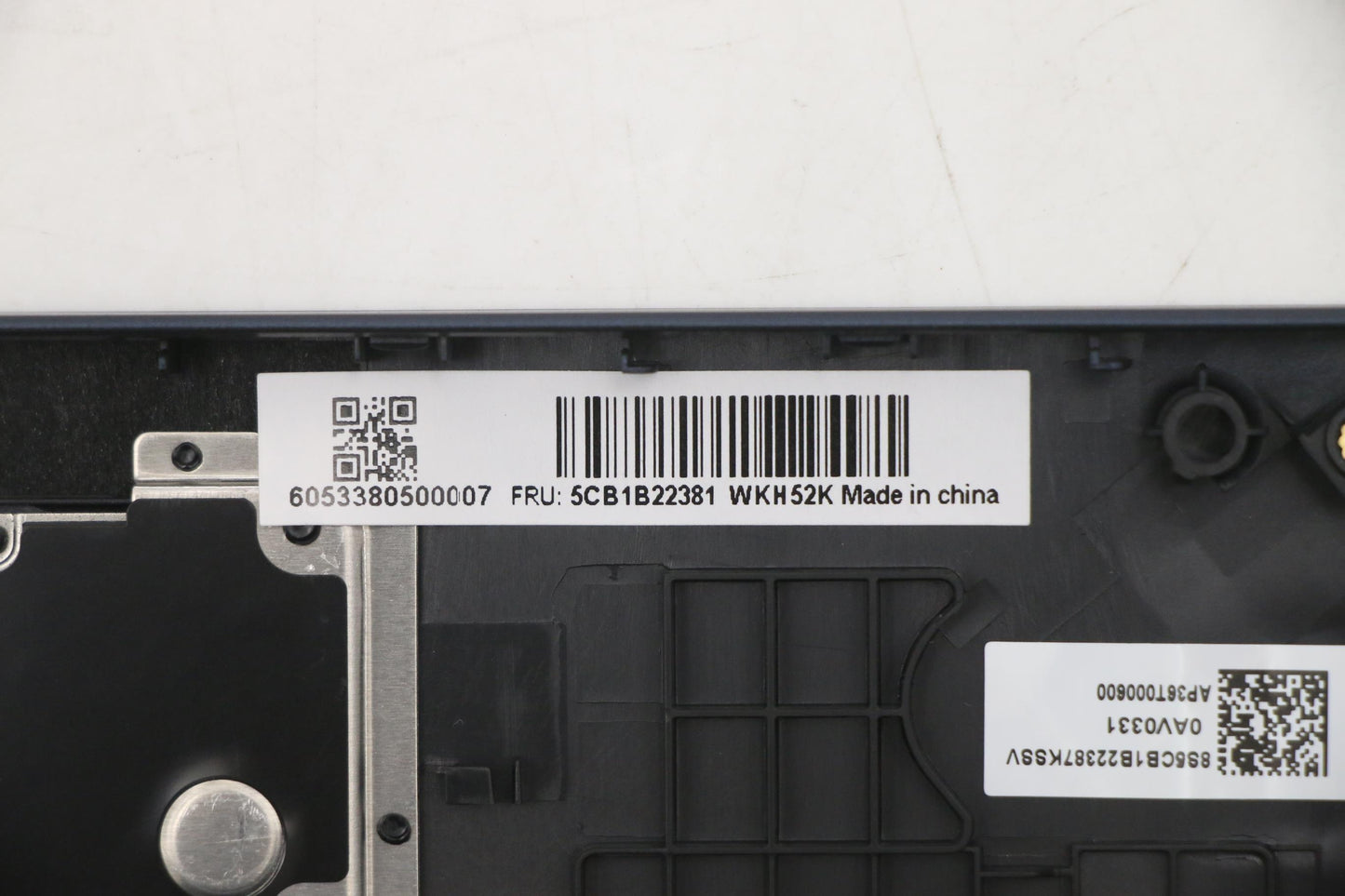 Lenovo Cover Upper Case Asm_Fra/Eng C - 5CB1B22381