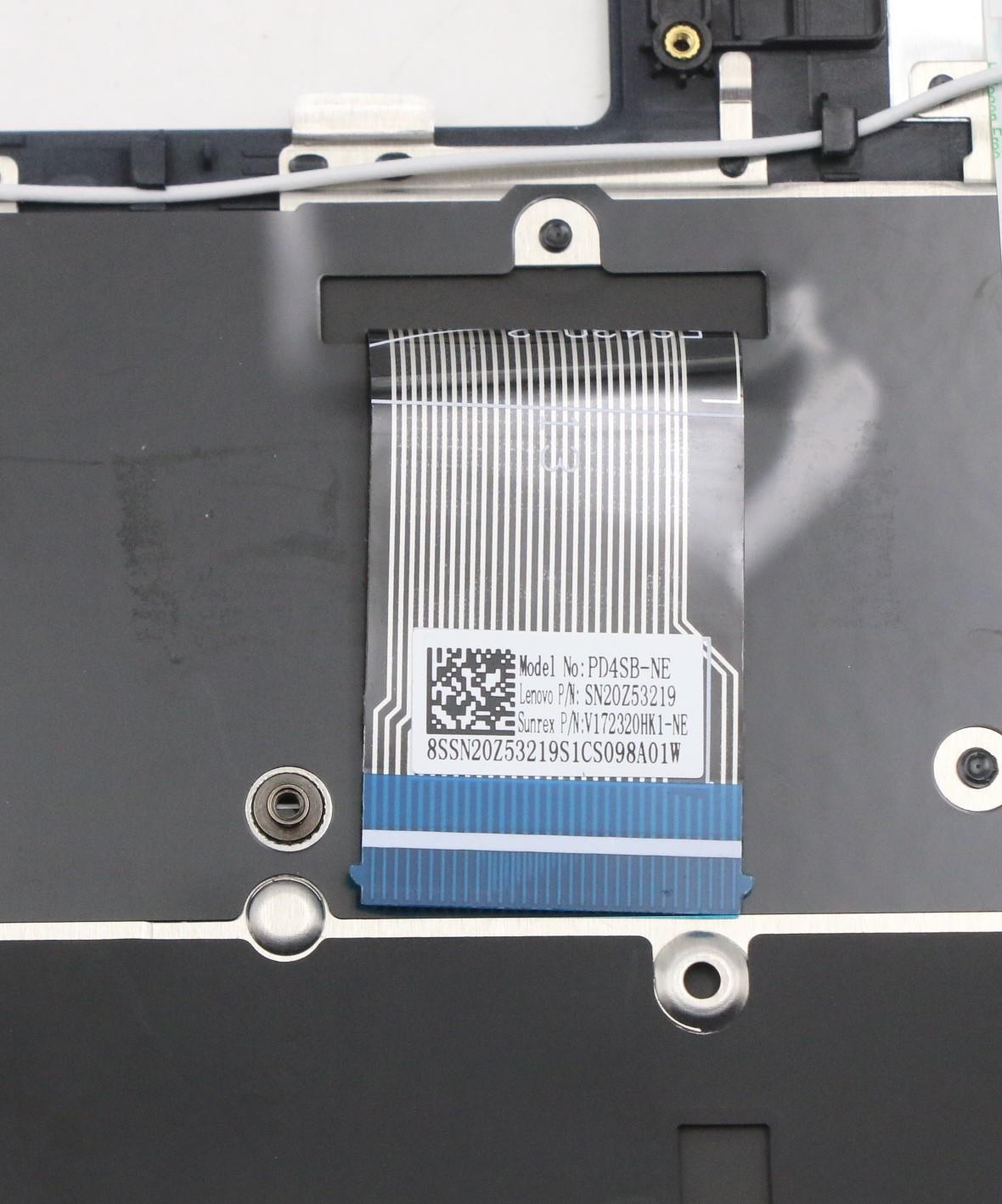 Lenovo Cover Upper Case Asm_Nordic C - 5CB1B22406