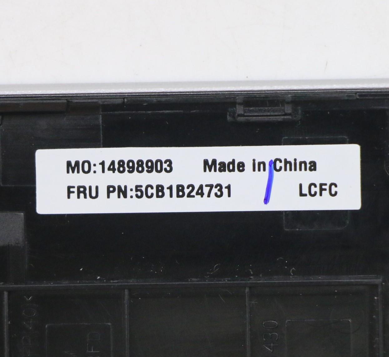 Lenovo Cover Upper Case Asm_Eng L82H1 - 5CB1B24731