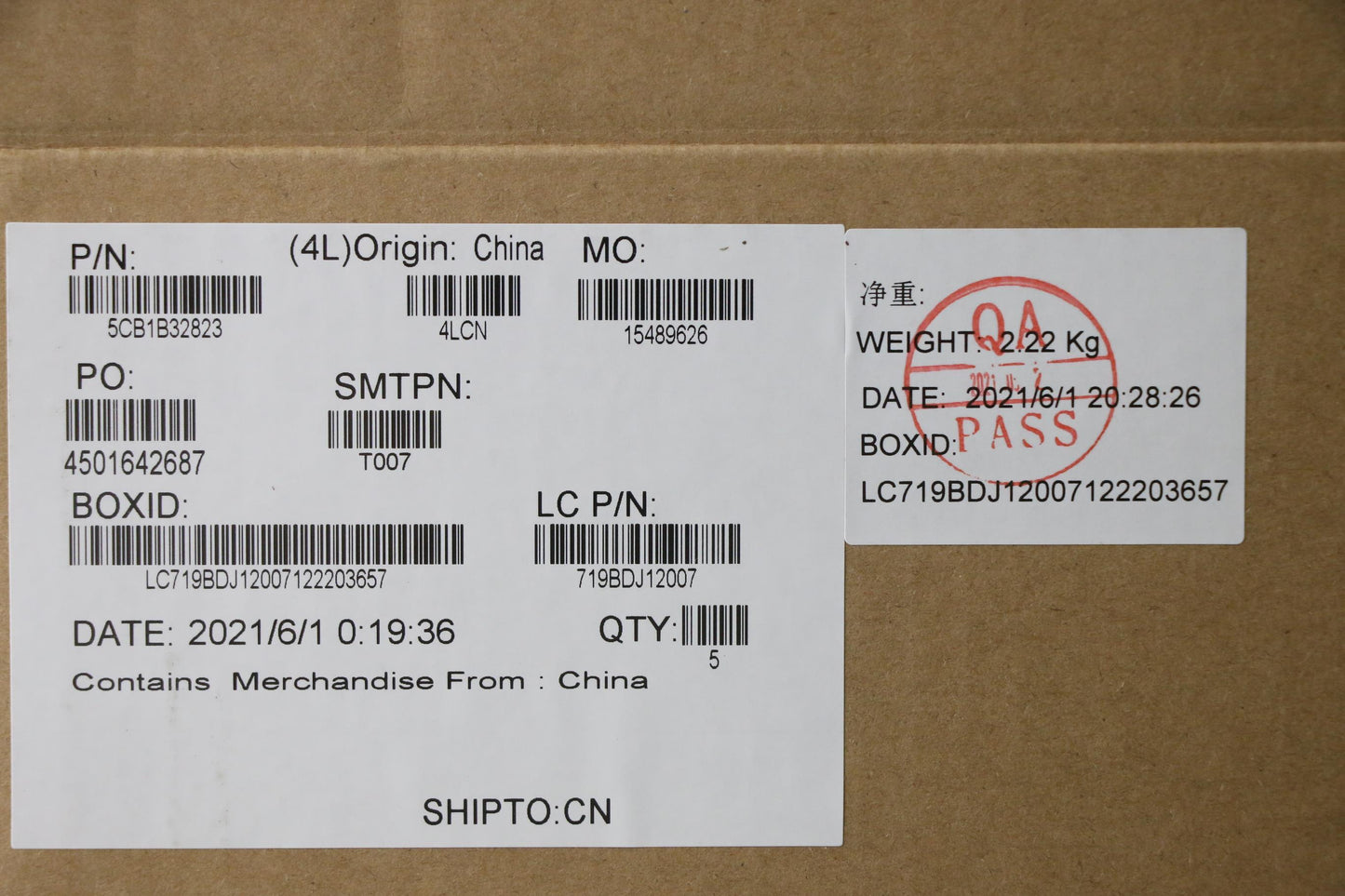 Lenovo Cover Upper Case Asm_Thai L82H - 5CB1B32823