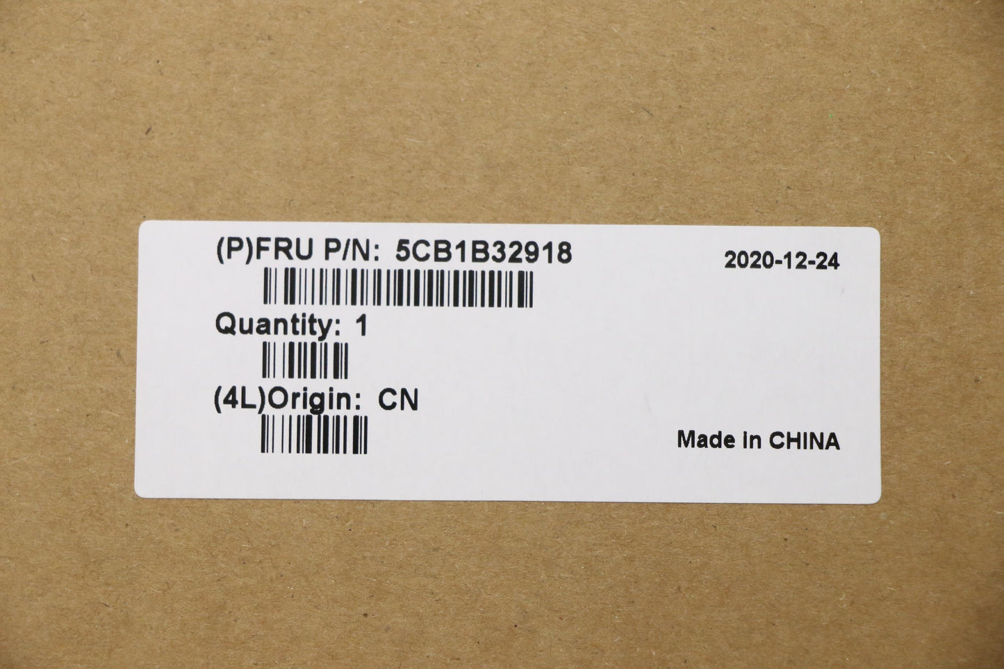 Lenovo Cover Upper Case Asm_Euro Eng - 5CB1B32918