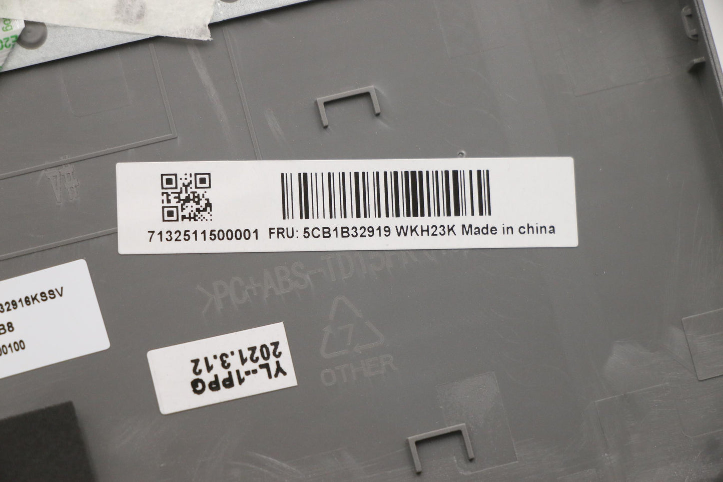 Lenovo Cover Upper Case Asm_Kor C 20V - 5CB1B32919