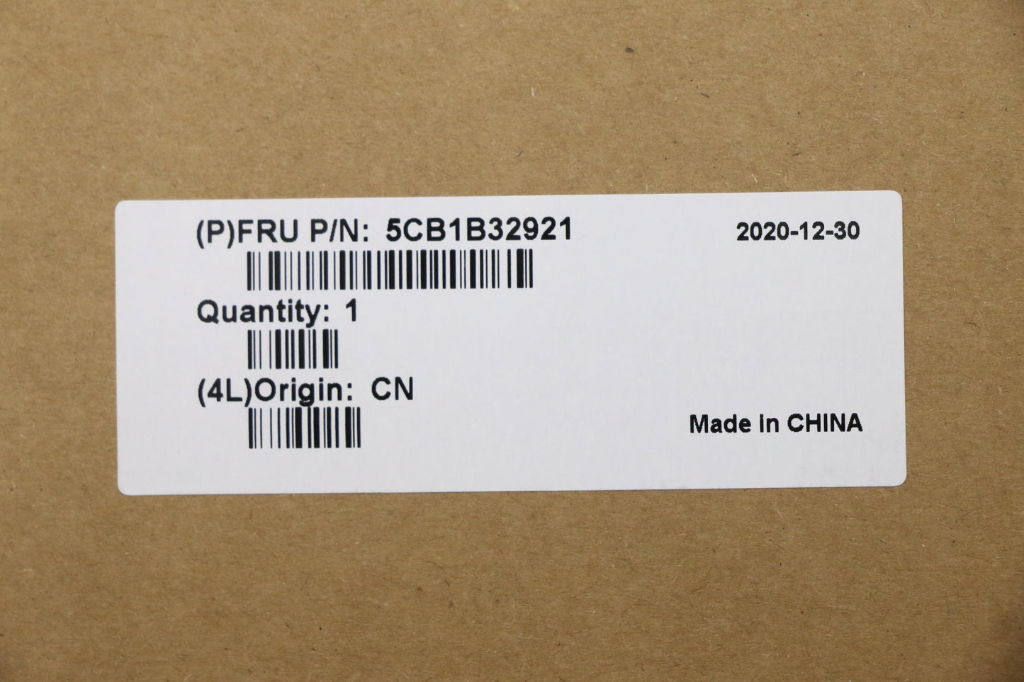 Lenovo Cover Upper Case Asm_Rus C 20V - 5CB1B32921