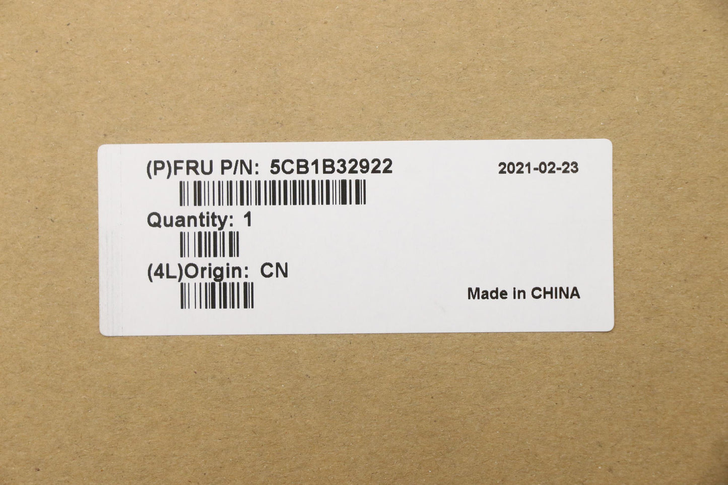 Lenovo Cover Upper Case Asm_Ara C 20V - 5CB1B32922