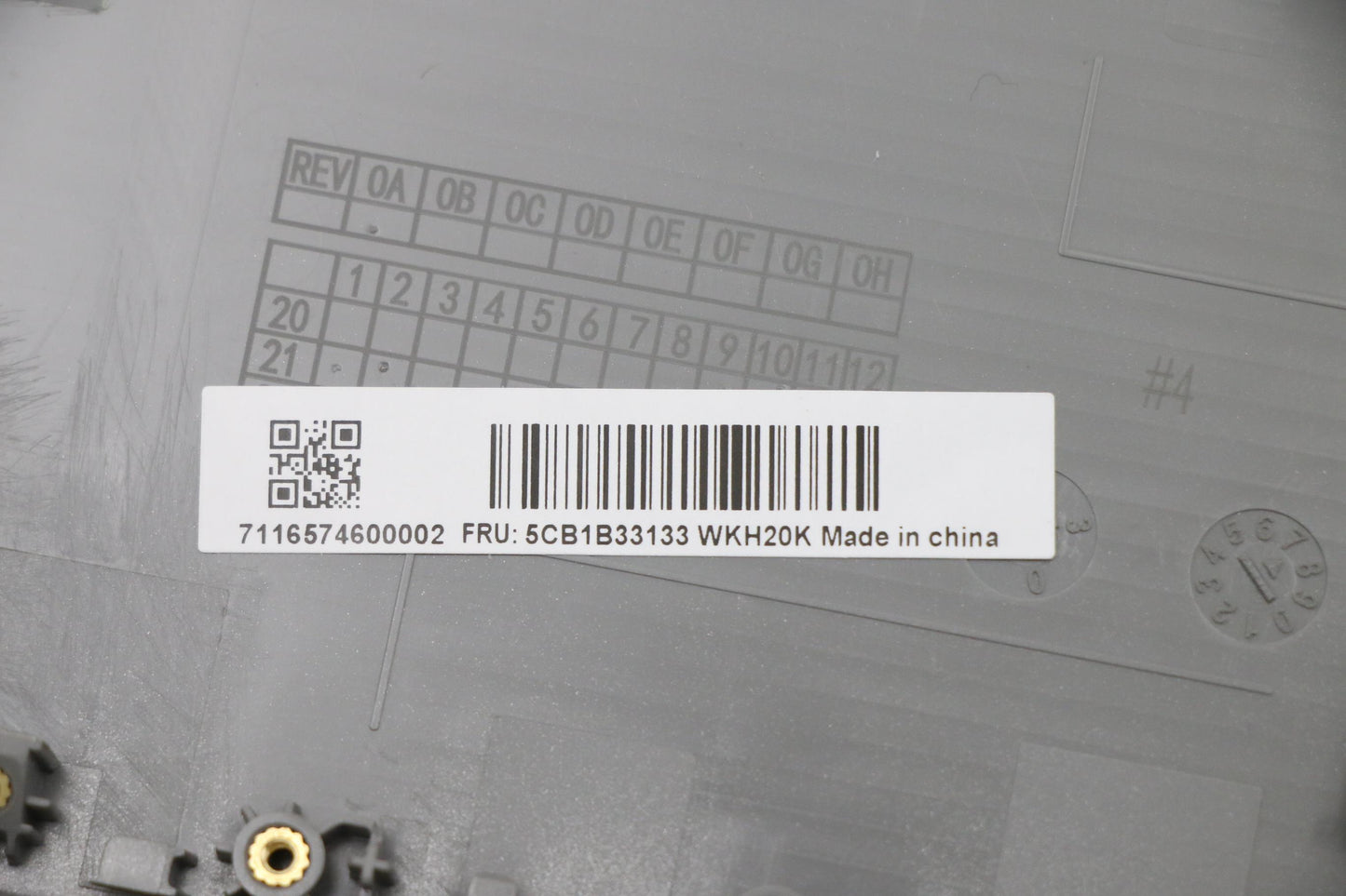 Lenovo Cover Upper Case Asm_Thai C 20 - 5CB1B33133
