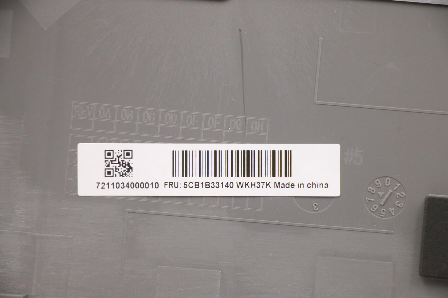 Lenovo Cover Upper Case Asm_La Spa C - 5CB1B33140