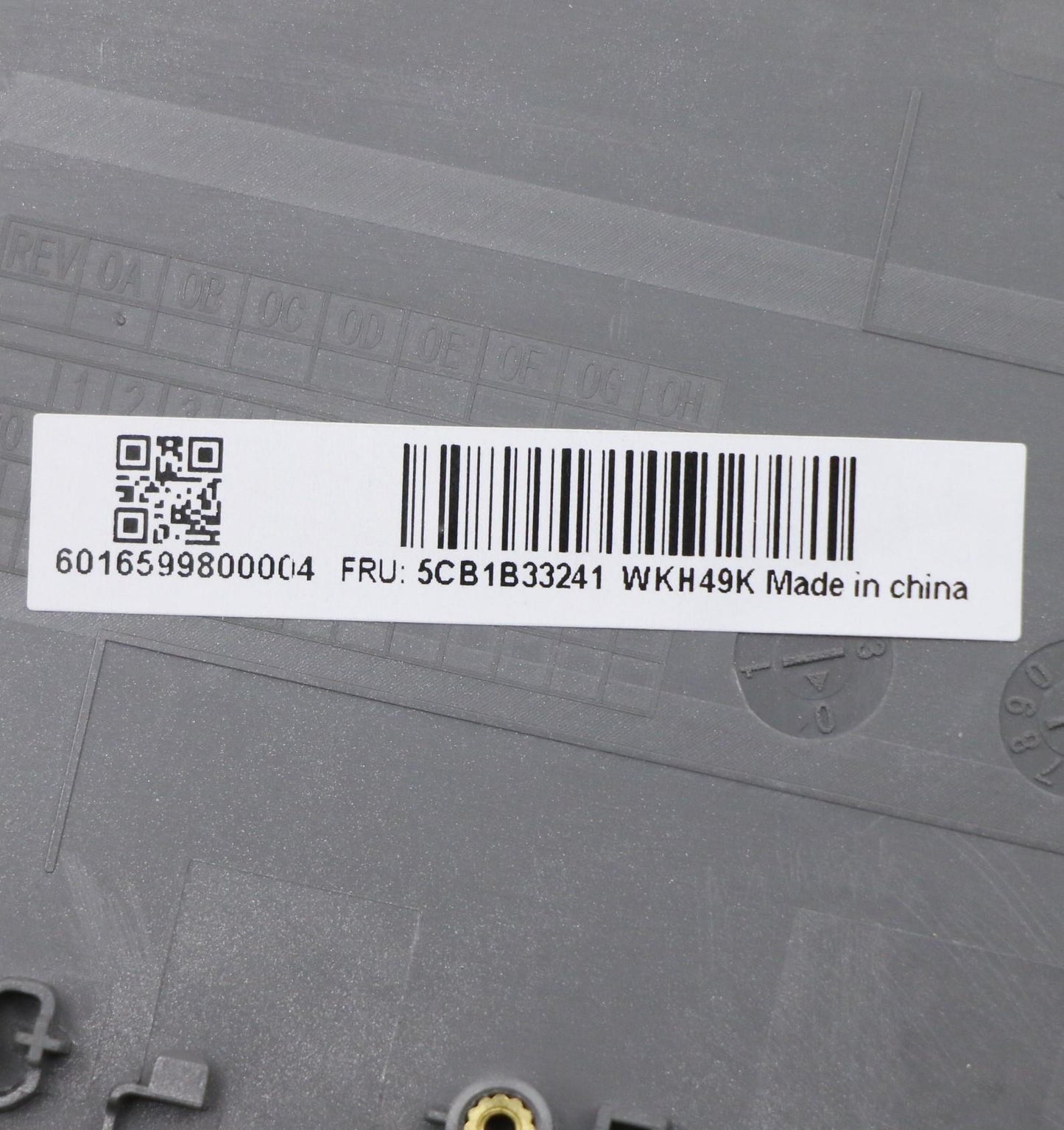 Lenovo Cover Upper Case Asm_Ger C 20V - 5CB1B33241