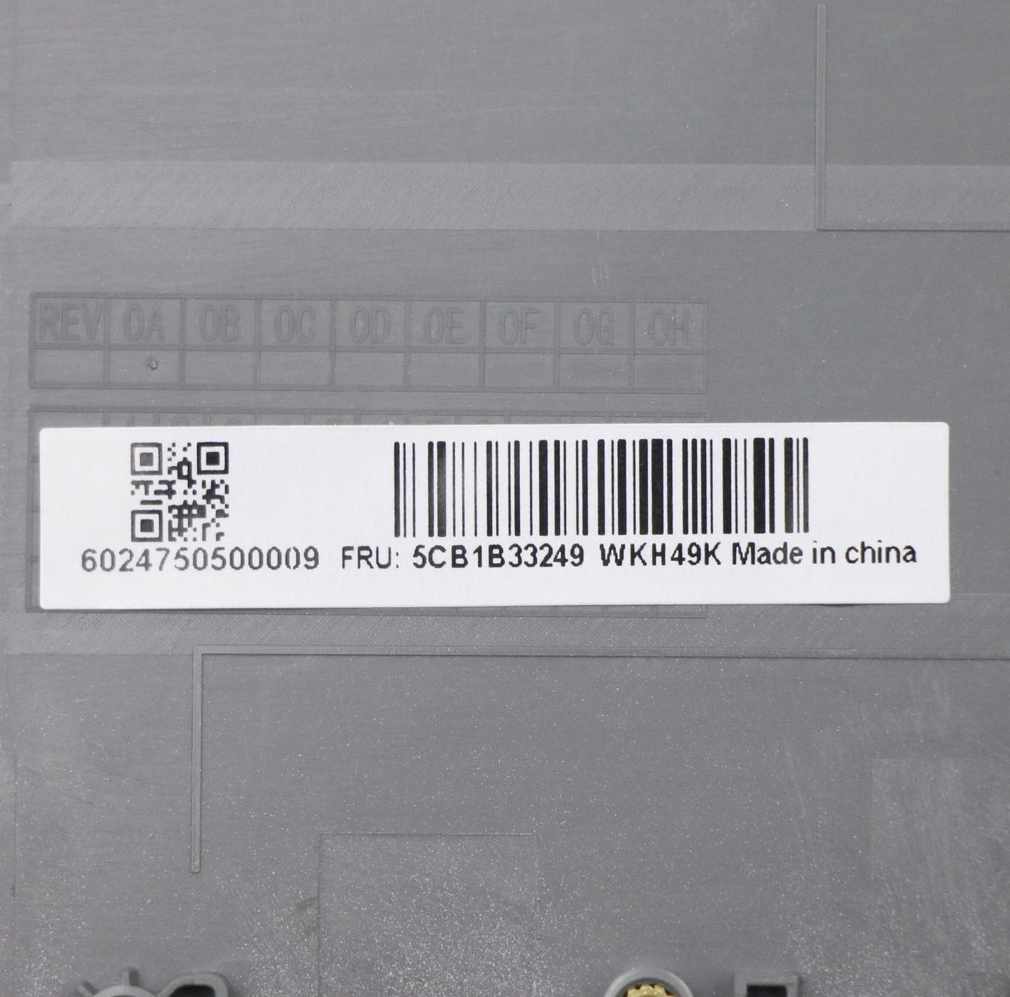 Lenovo Cover Upper Case Asm_Cze/Slk C - 5CB1B33249