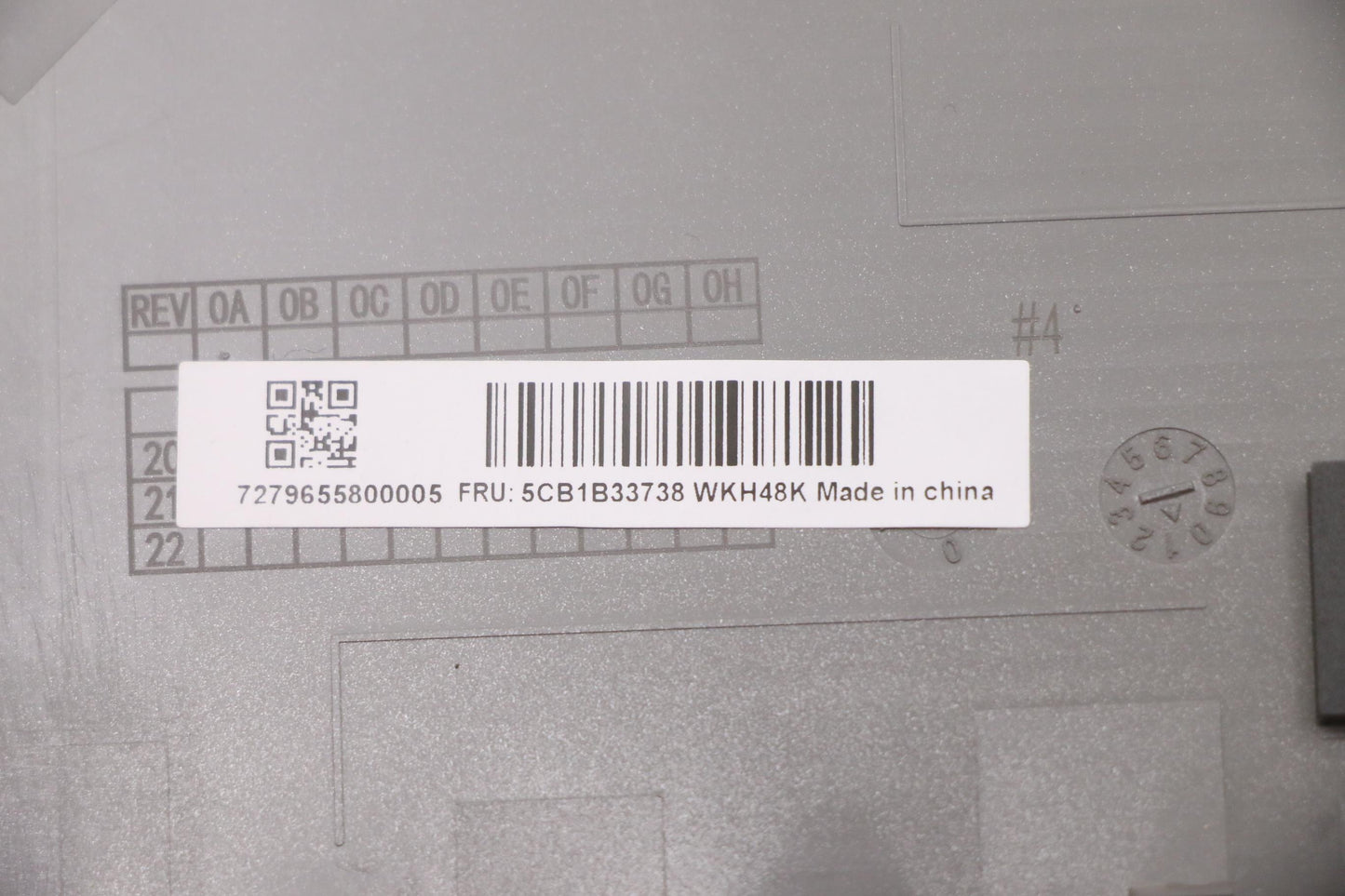 Lenovo Cover Upper Case Asm_Fra/Ara C - 5CB1B33738