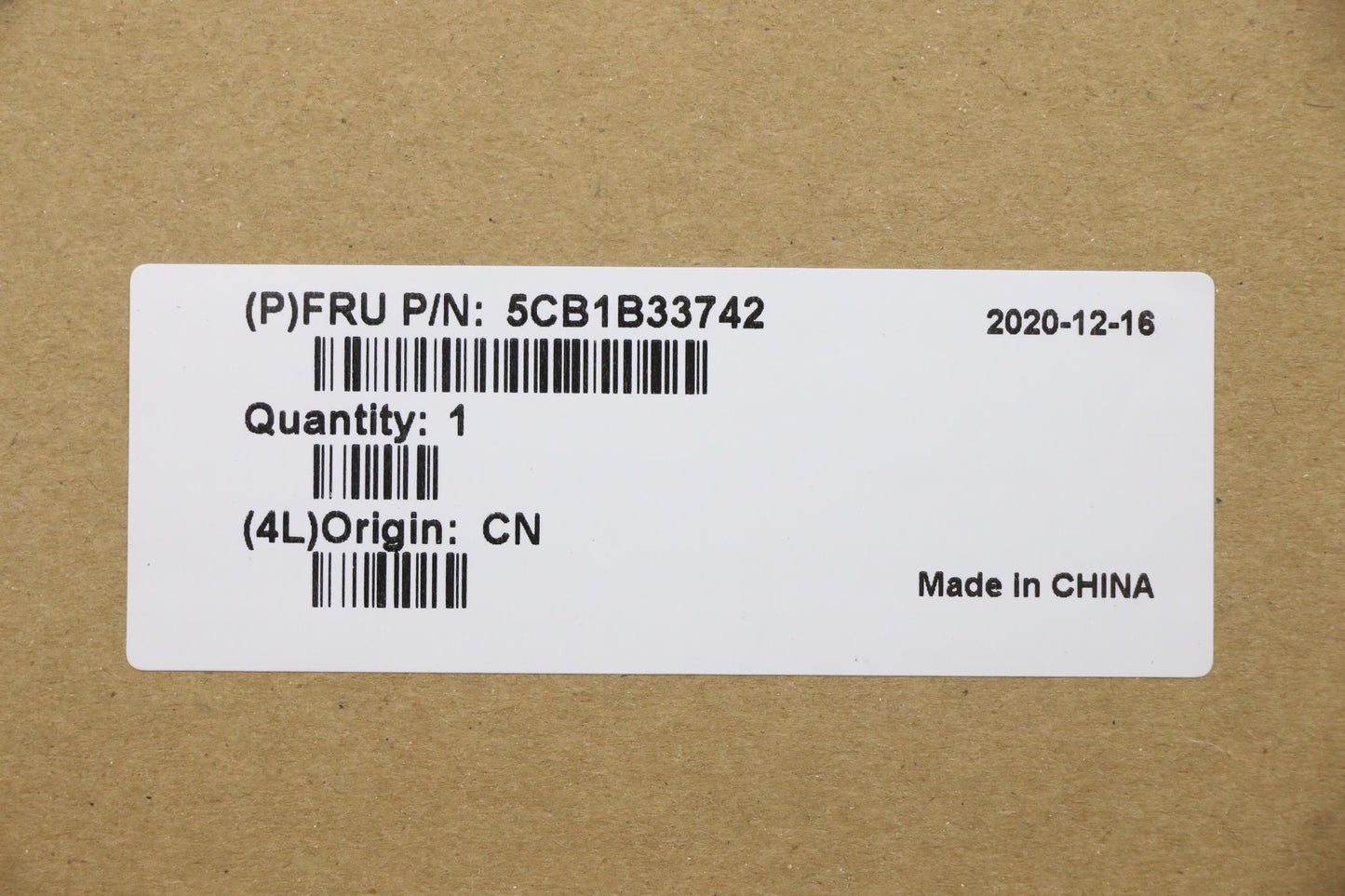 Lenovo Cover Upper Case Asm_Eng C 20V - 5CB1B33742