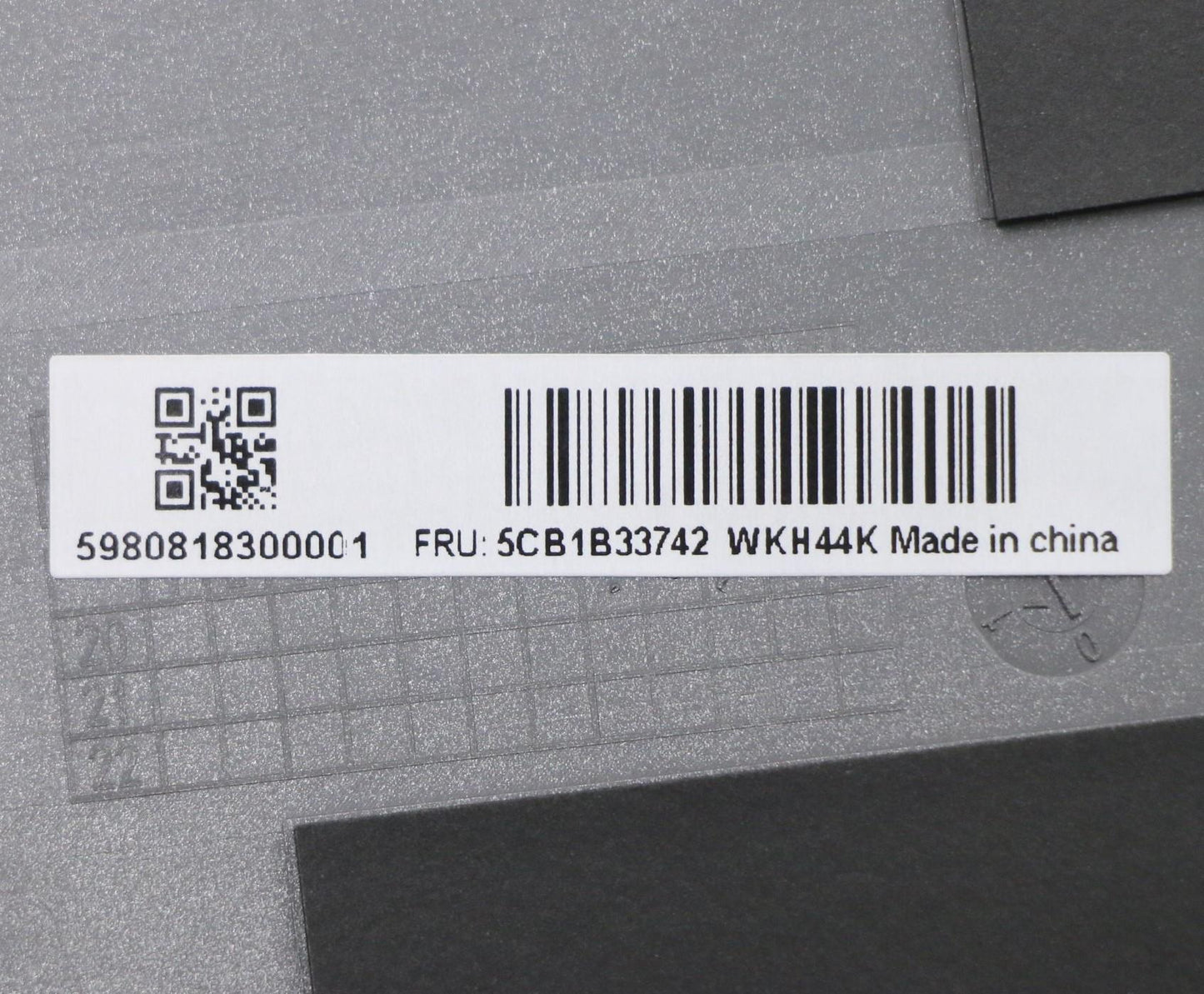 Lenovo Cover Upper Case Asm_Eng C 20V - 5CB1B33742